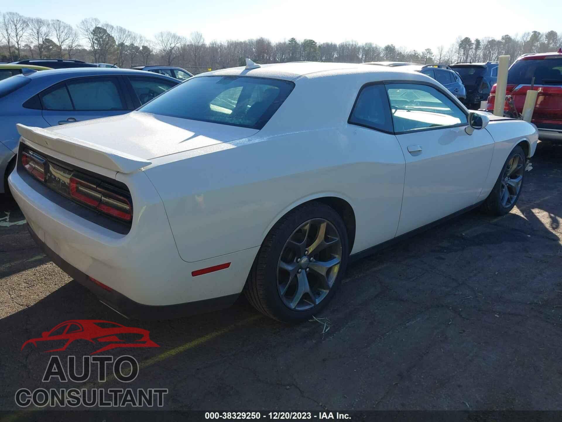 DODGE CHALLENGER 2016 - 2C3CDZAG1GH309651