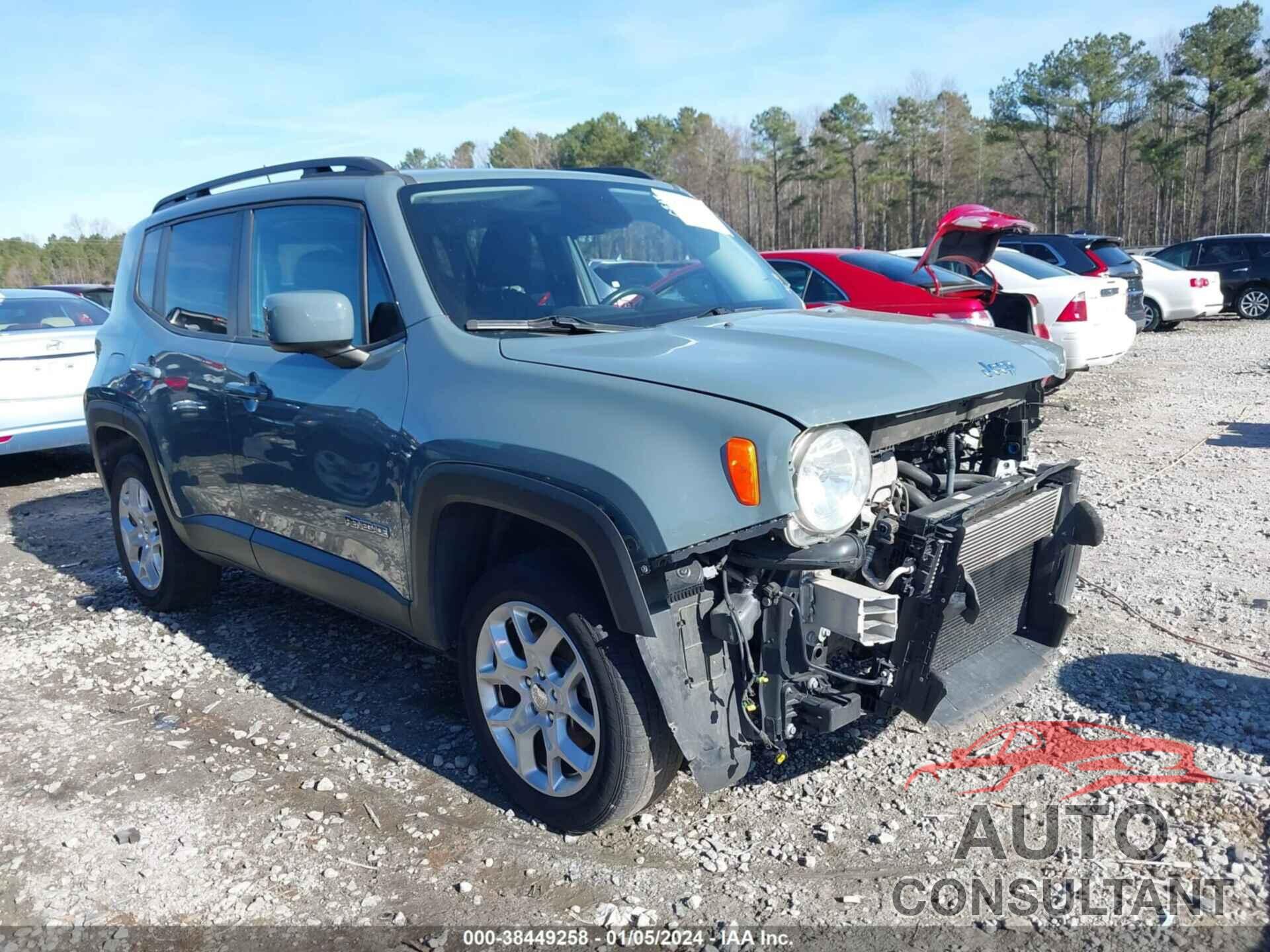 JEEP RENEGADE 2017 - ZACCJBBB1HPF33887