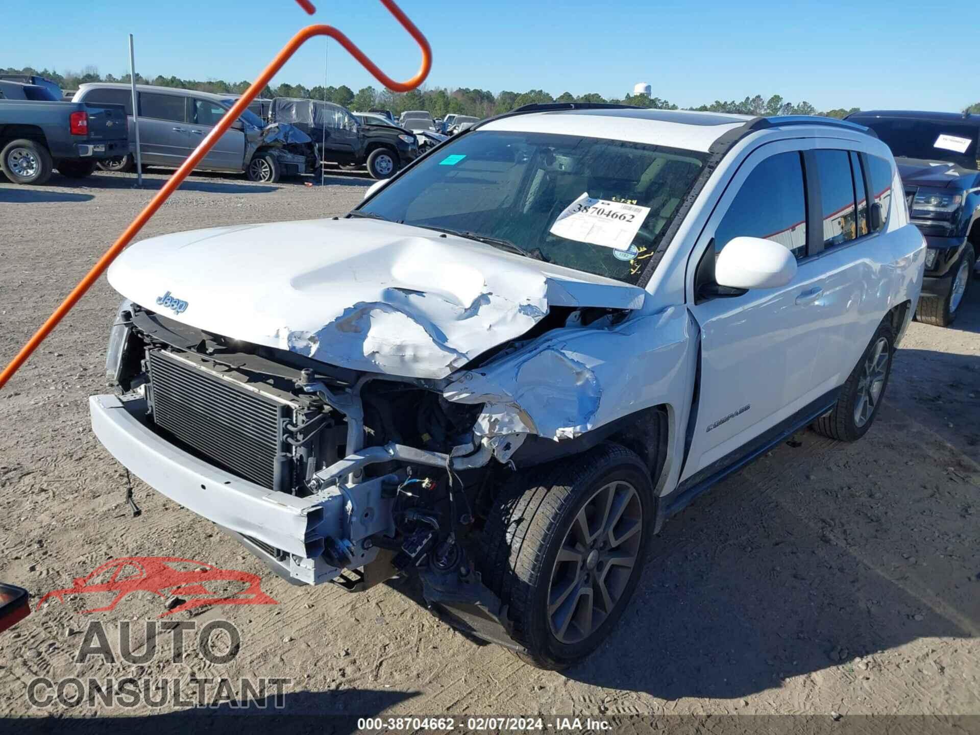 JEEP COMPASS 2017 - 1C4NJDEB5HD190175