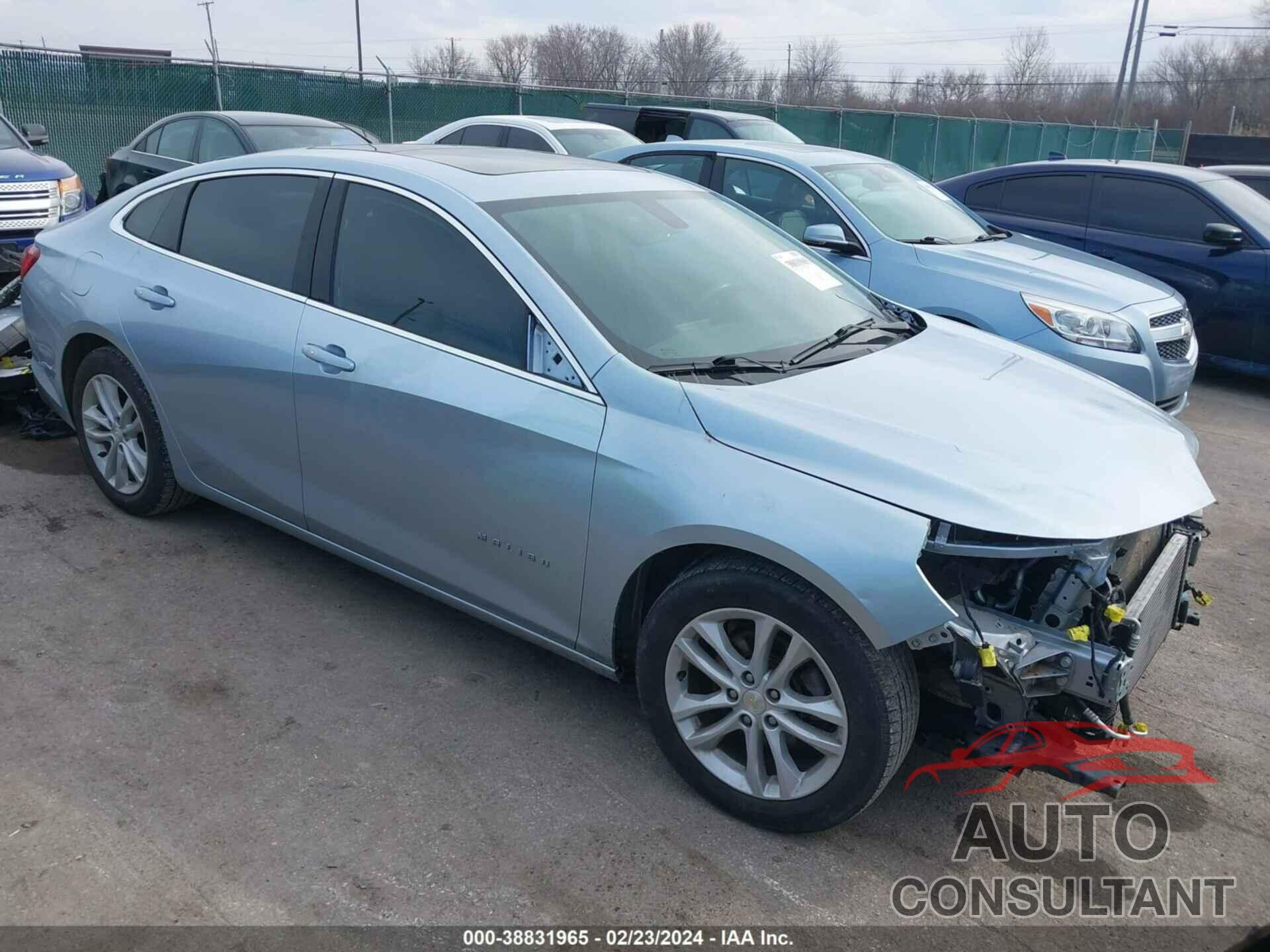 CHEVROLET MALIBU 2018 - 1G1ZD5STXJF140192