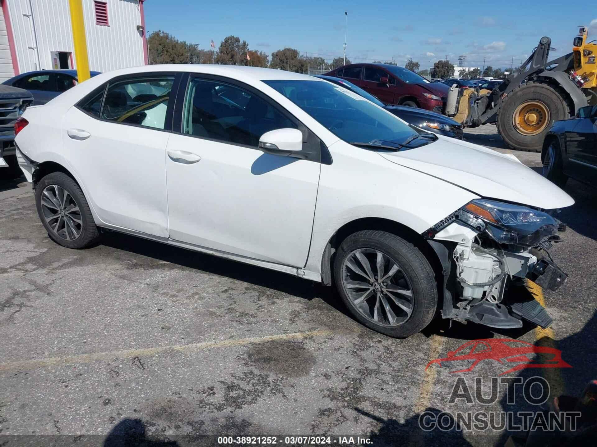 TOYOTA COROLLA 2017 - 5YFBURHEXHP664132
