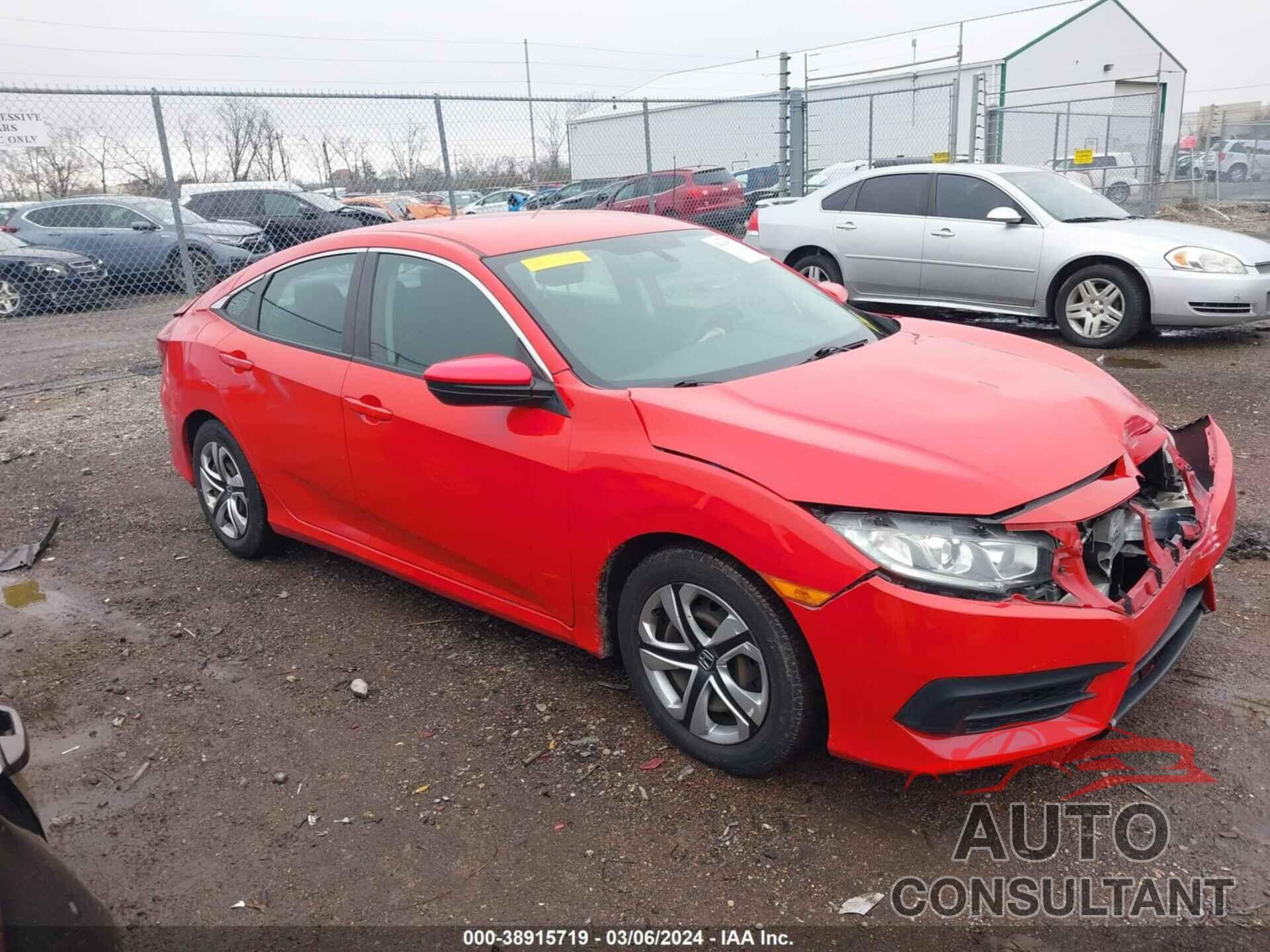 HONDA CIVIC 2016 - 2HGFC2F51GH550928