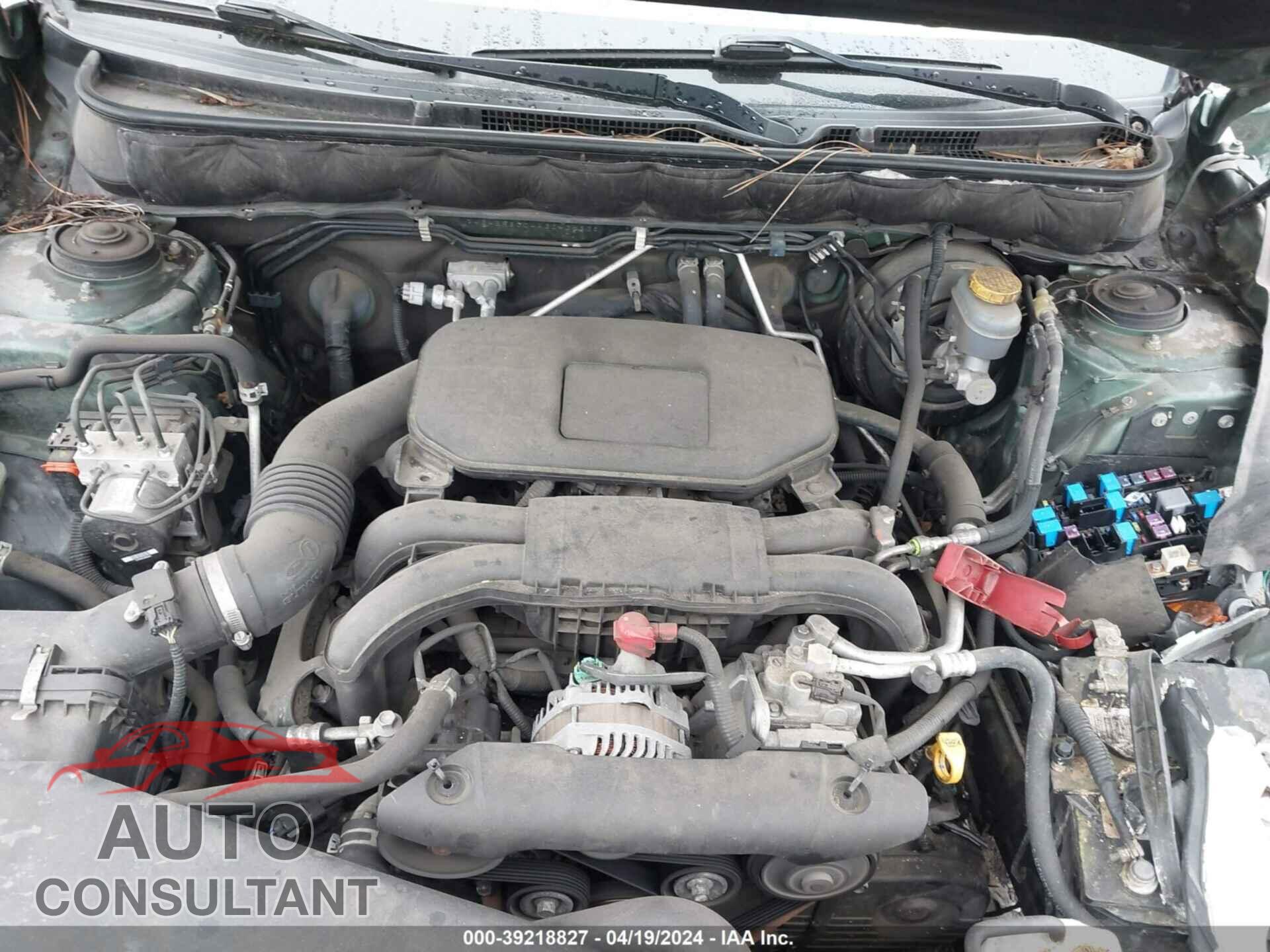 SUBARU OUTBACK 2010 - 4S4BRBCC4A3343633