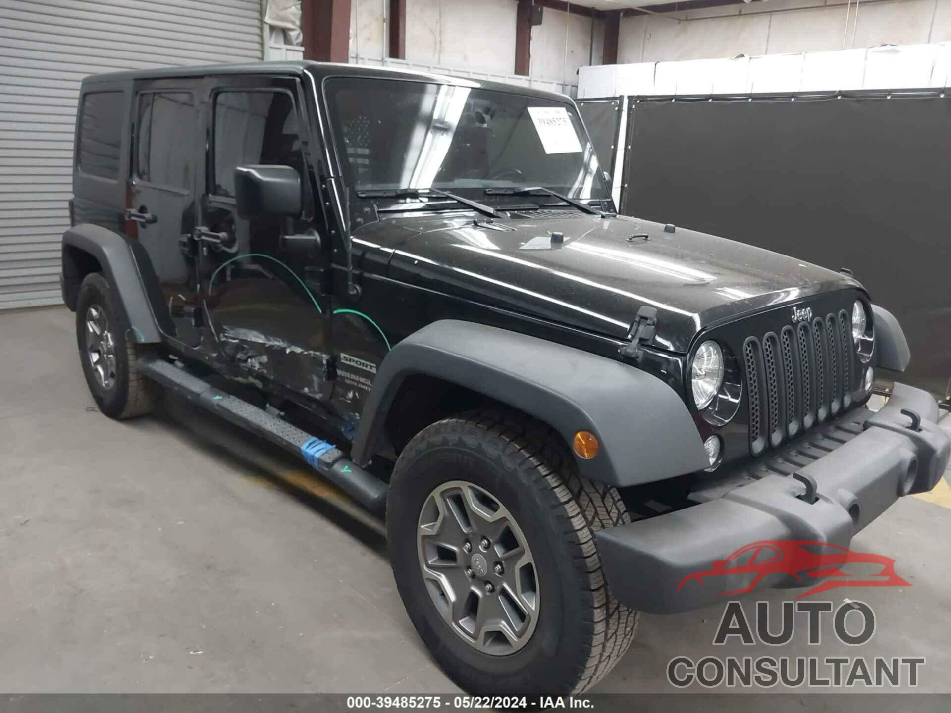 JEEP WRANGLER UNLIMITED 2016 - 1C4BJWDG9GL266254