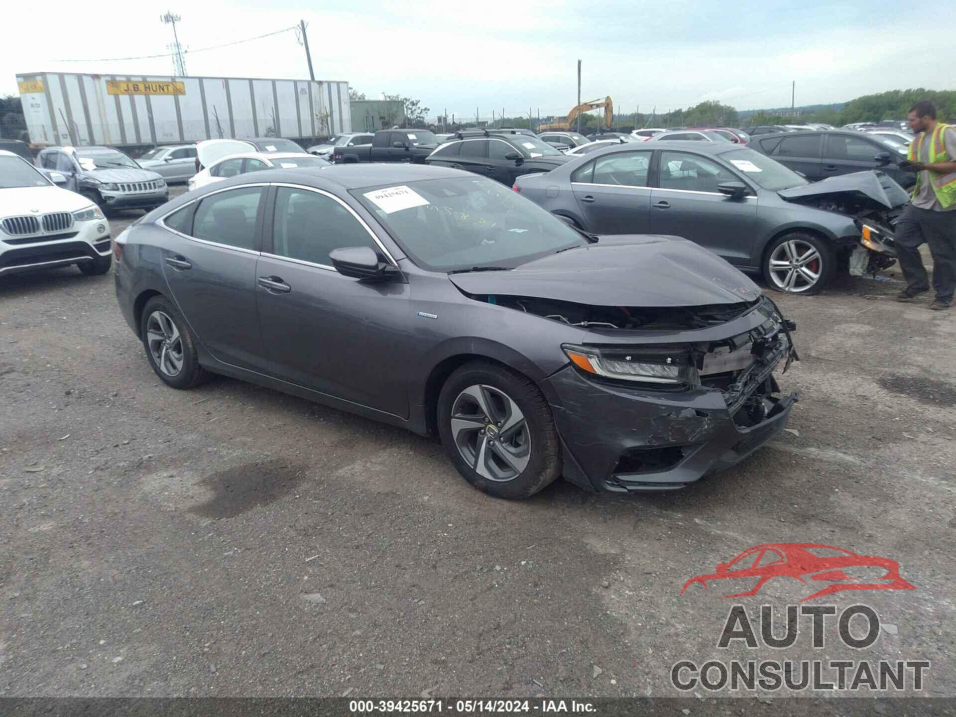 HONDA INSIGHT 2019 - 19XZE4F16KE015757