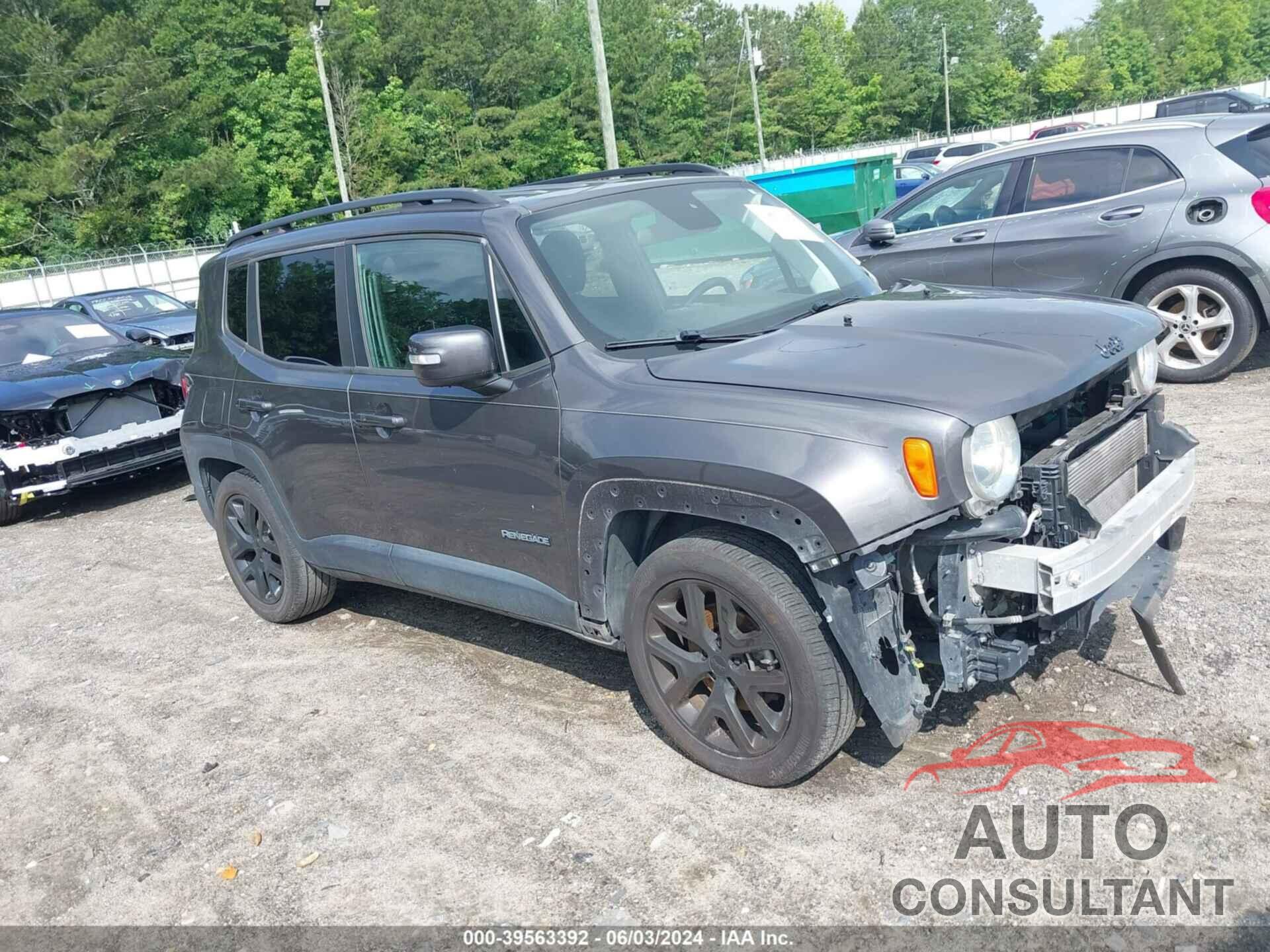 JEEP RENEGADE 2018 - ZACCJABB1JPJ71461