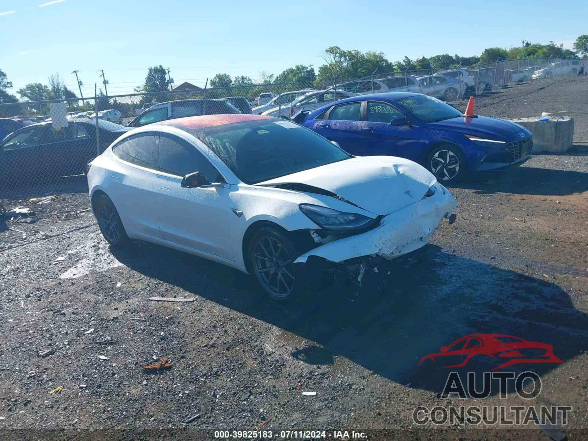 TESLA MODEL 3 2019 - 5YJ3E1EB6KF211450