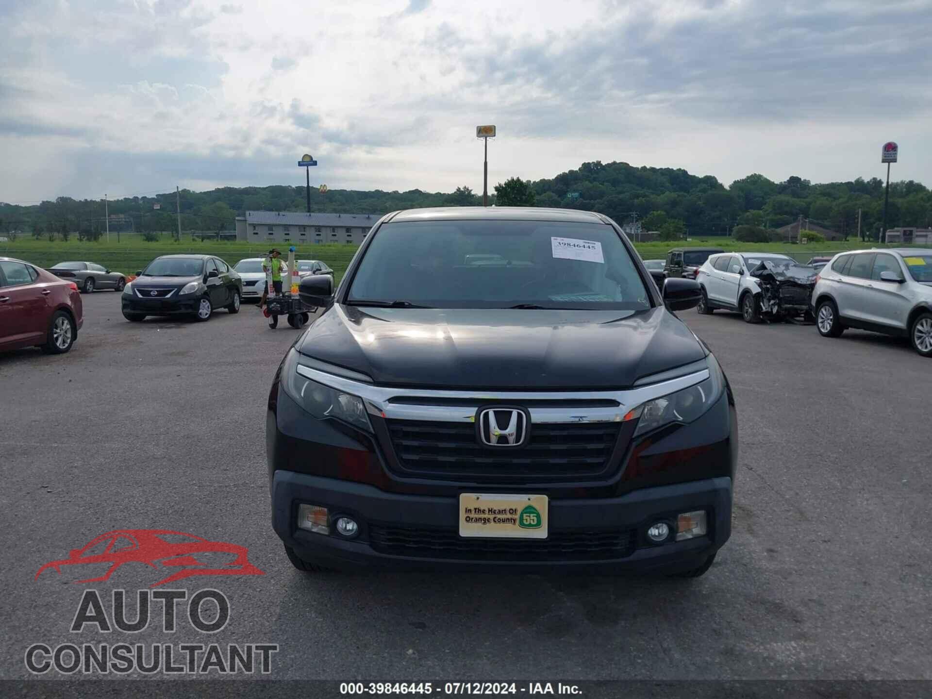 HONDA RIDGELINE 2017 - 5FPYK2F52HB002364