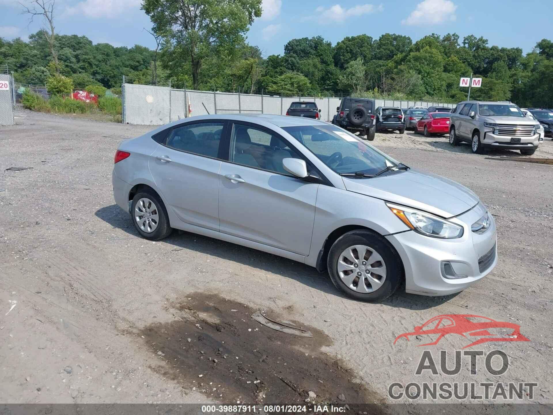 HYUNDAI ACCENT 2016 - KMHCT4AE0GU048182