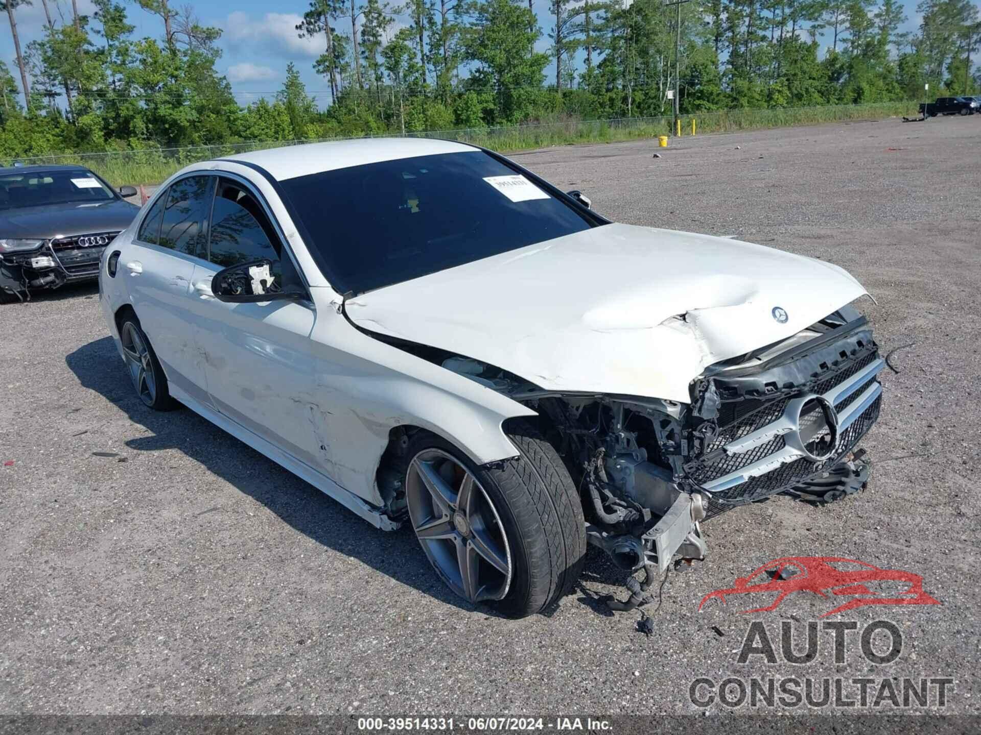 MERCEDES-BENZ C 300 2016 - 55SWF4JB7GU125104