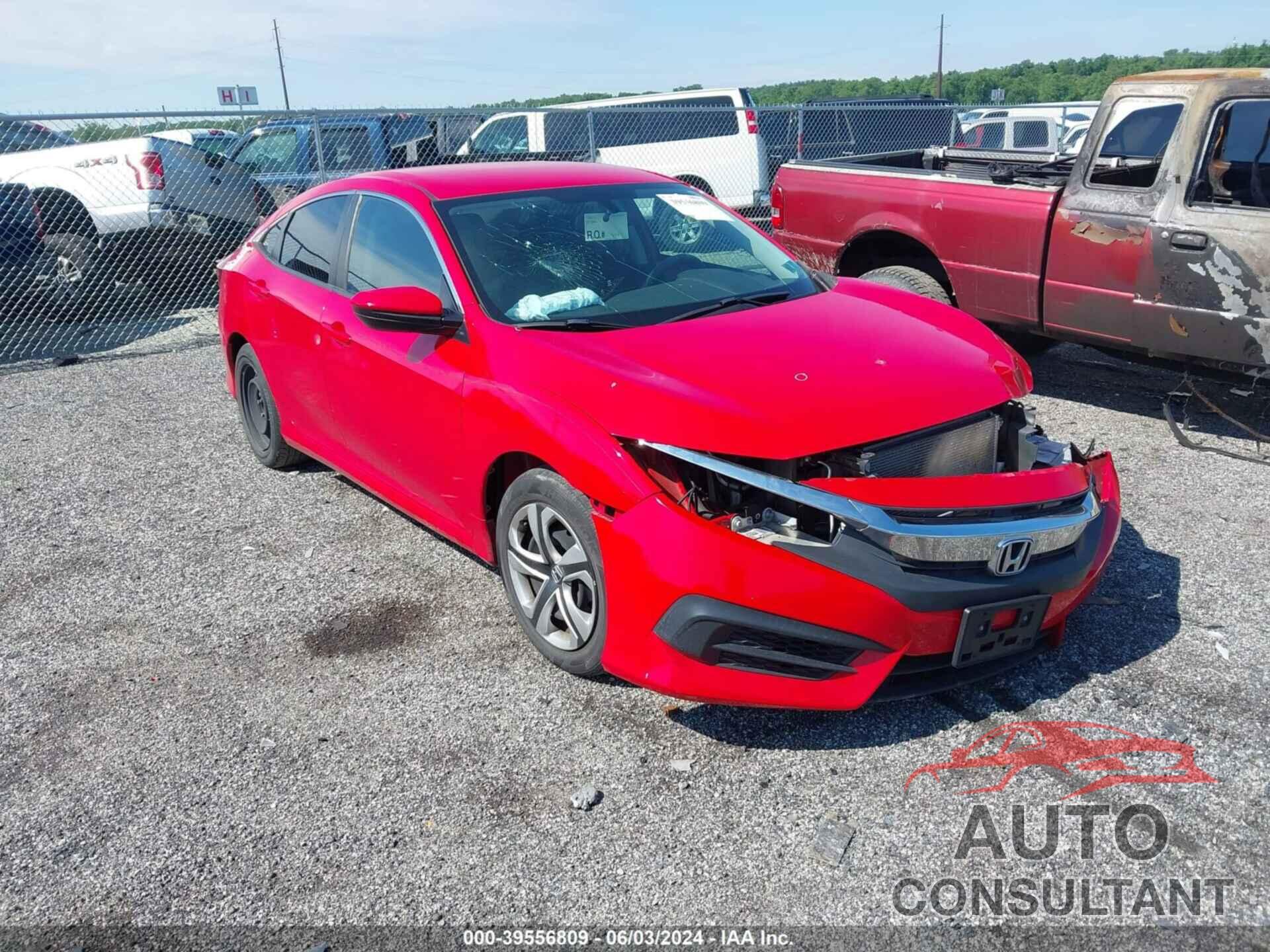 HONDA CIVIC 2018 - 2HGFC2F56JH582734