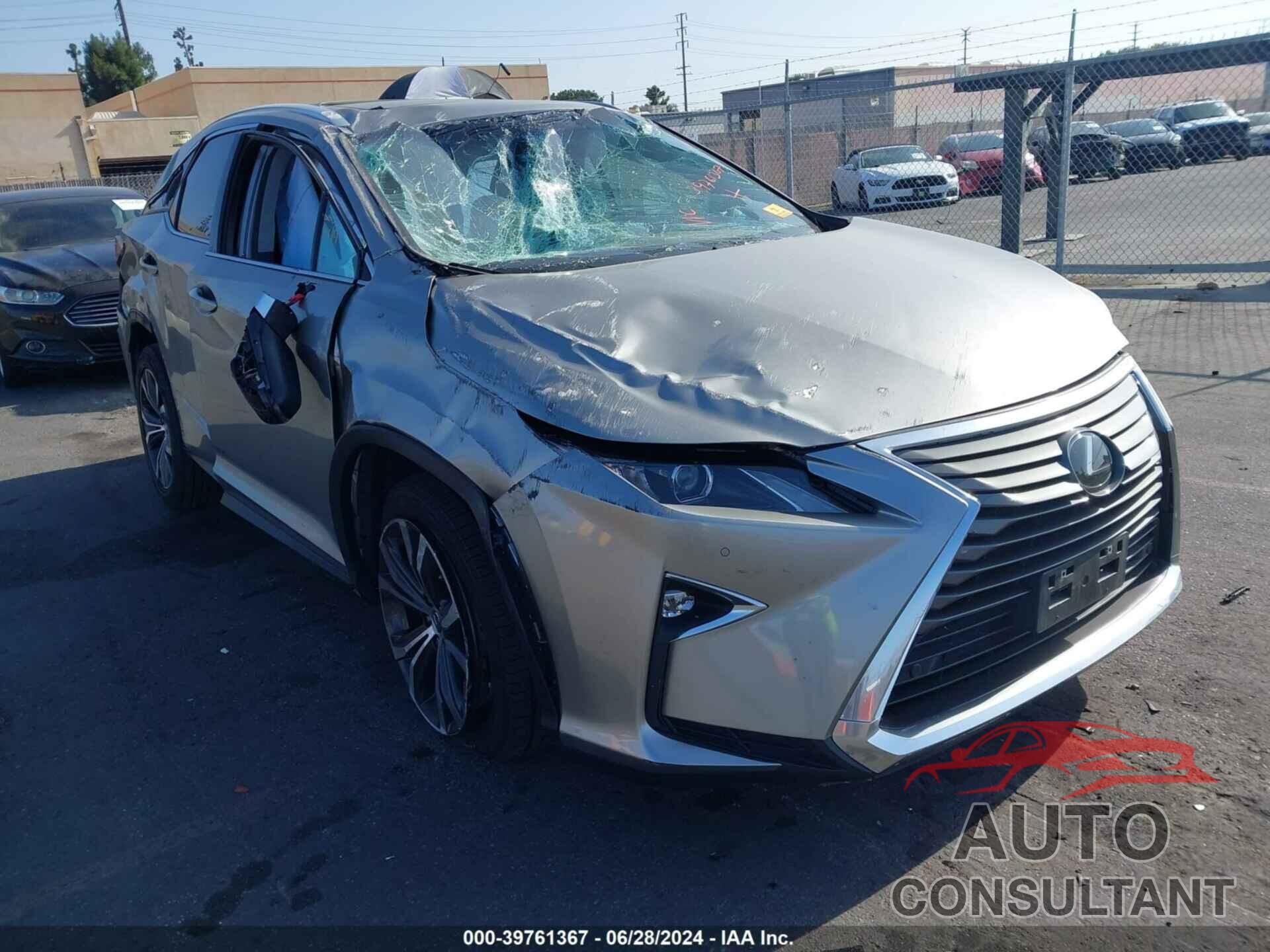 LEXUS RX 350 2018 - 2T2ZZMCA0JC116245