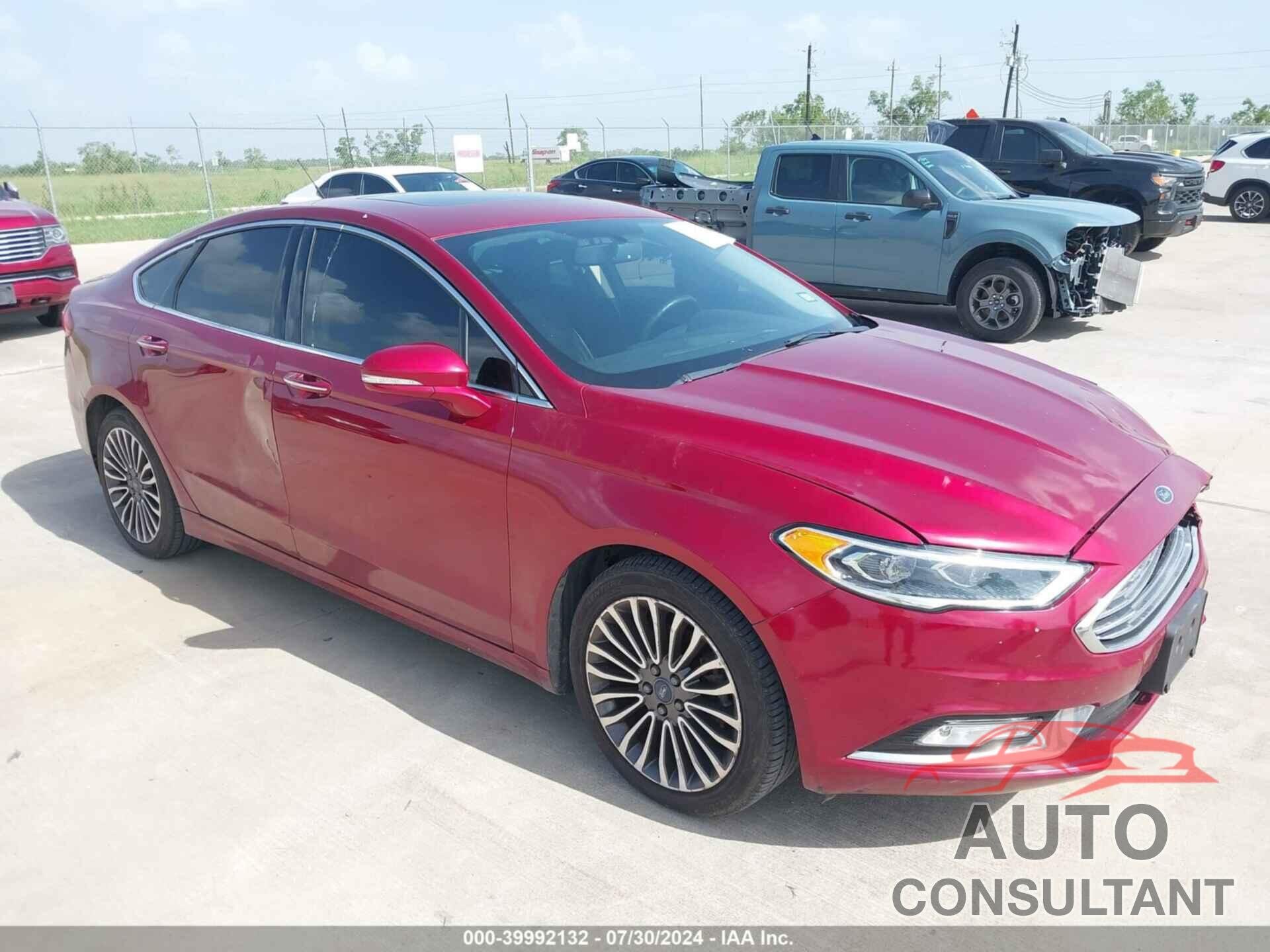 FORD FUSION 2017 - 3FA6P0K96HR104009