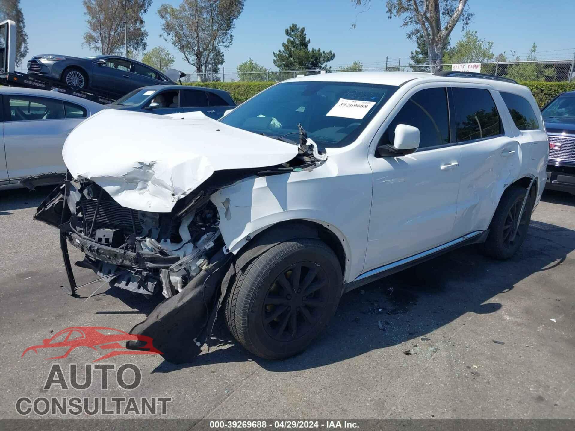 DODGE DURANGO 2017 - 1C4RDHAG9HC610981