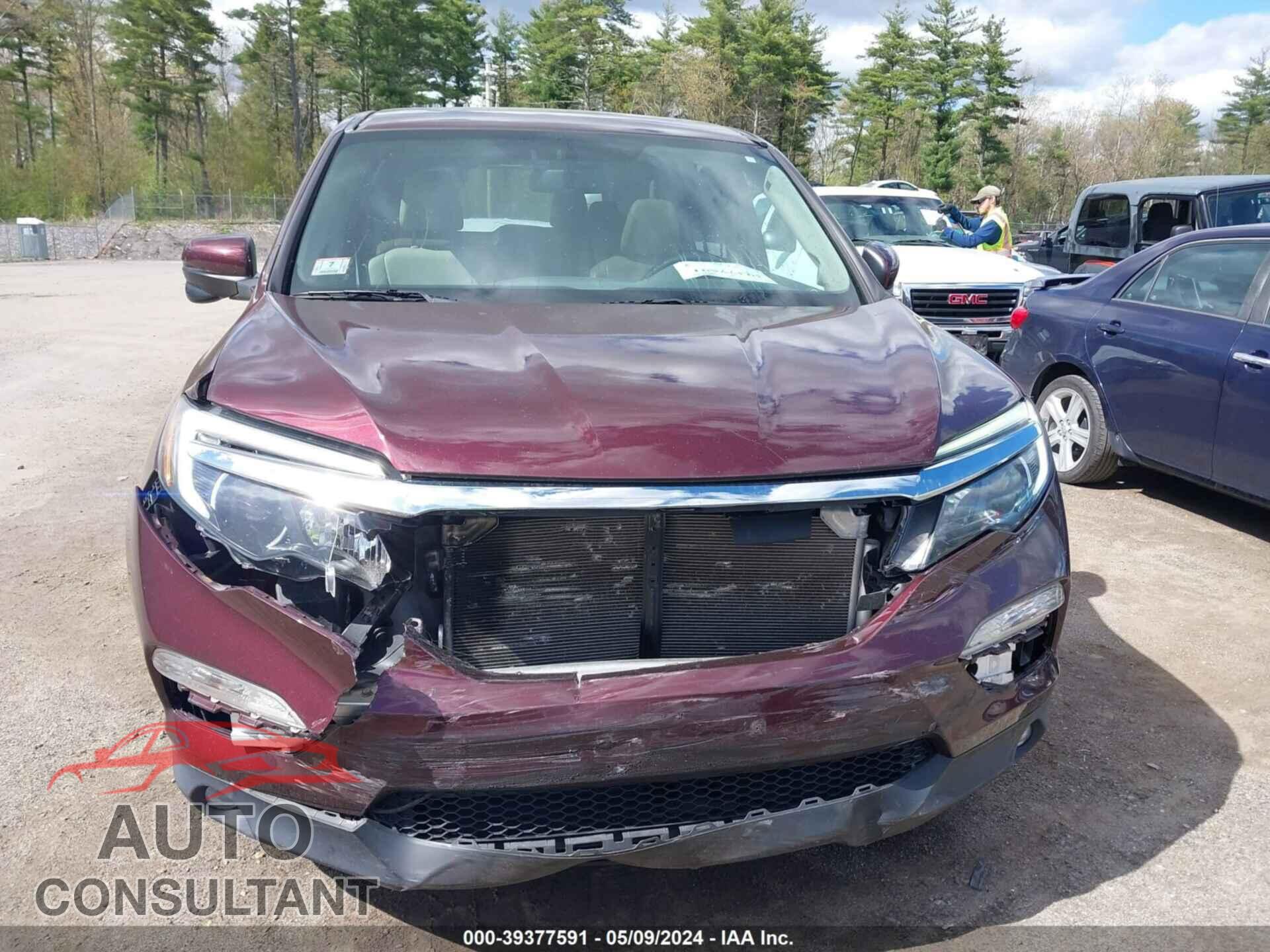 HONDA PILOT 2016 - 5FNYF6H59GB007836