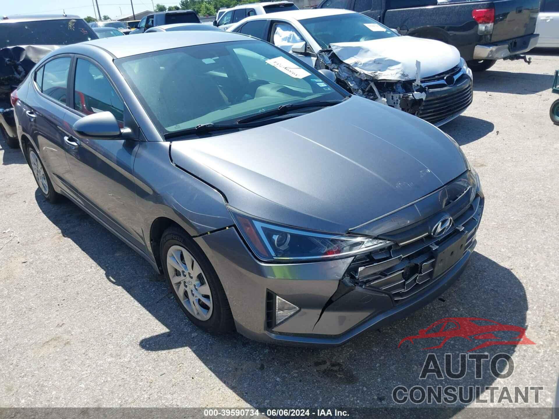 HYUNDAI ELANTRA 2019 - KMHD74LF0KU823796