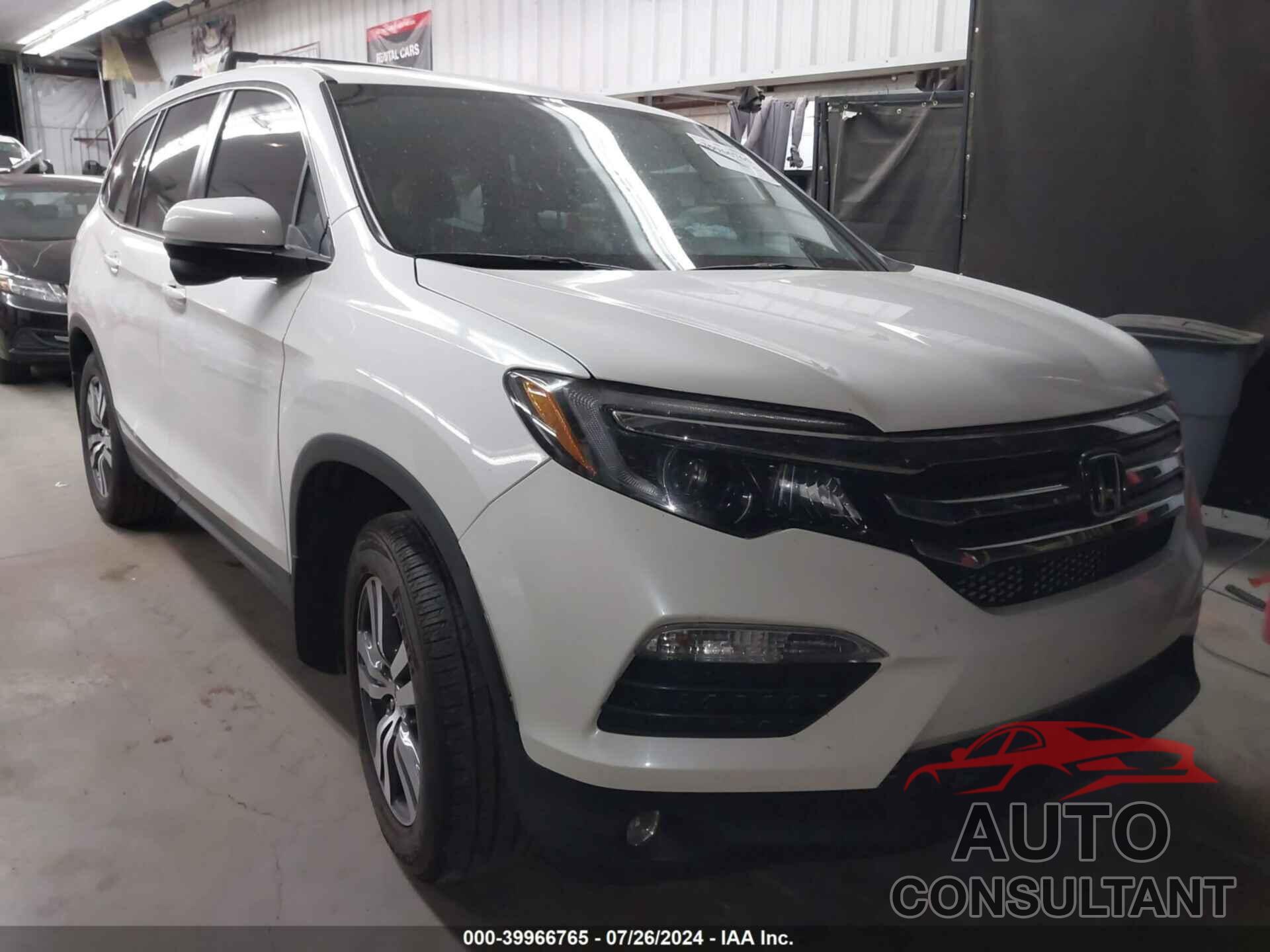 HONDA PILOT 2016 - 5FNYF6H54GB107214