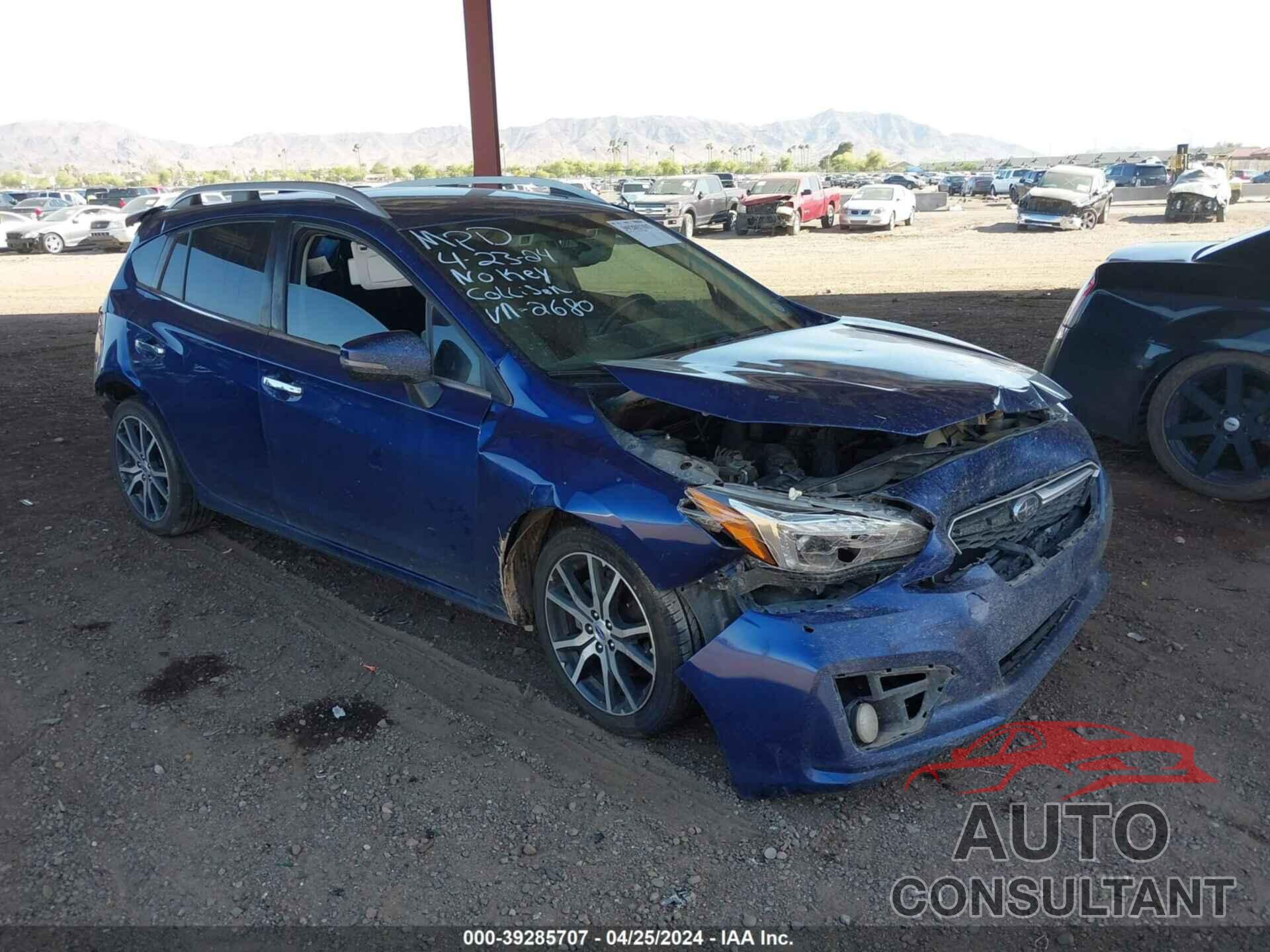 SUBARU IMPREZA 2017 - 4S3GTAU61H3722680