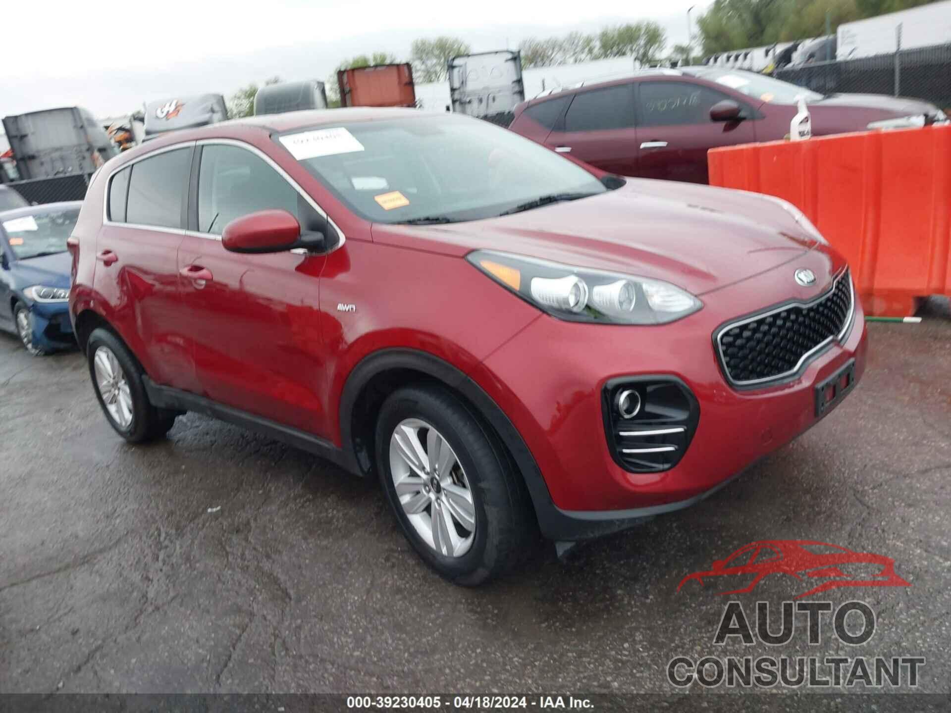 KIA SPORTAGE 2019 - KNDPMCAC4K7567089