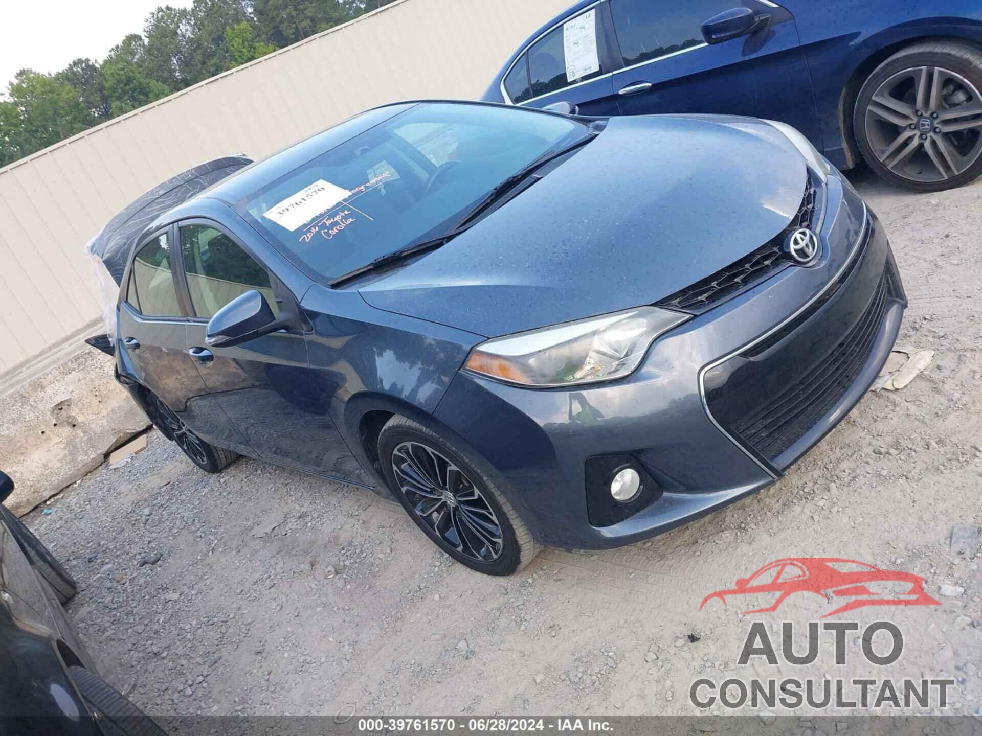 TOYOTA COROLLA 2016 - 5YFBURHE9GP456578
