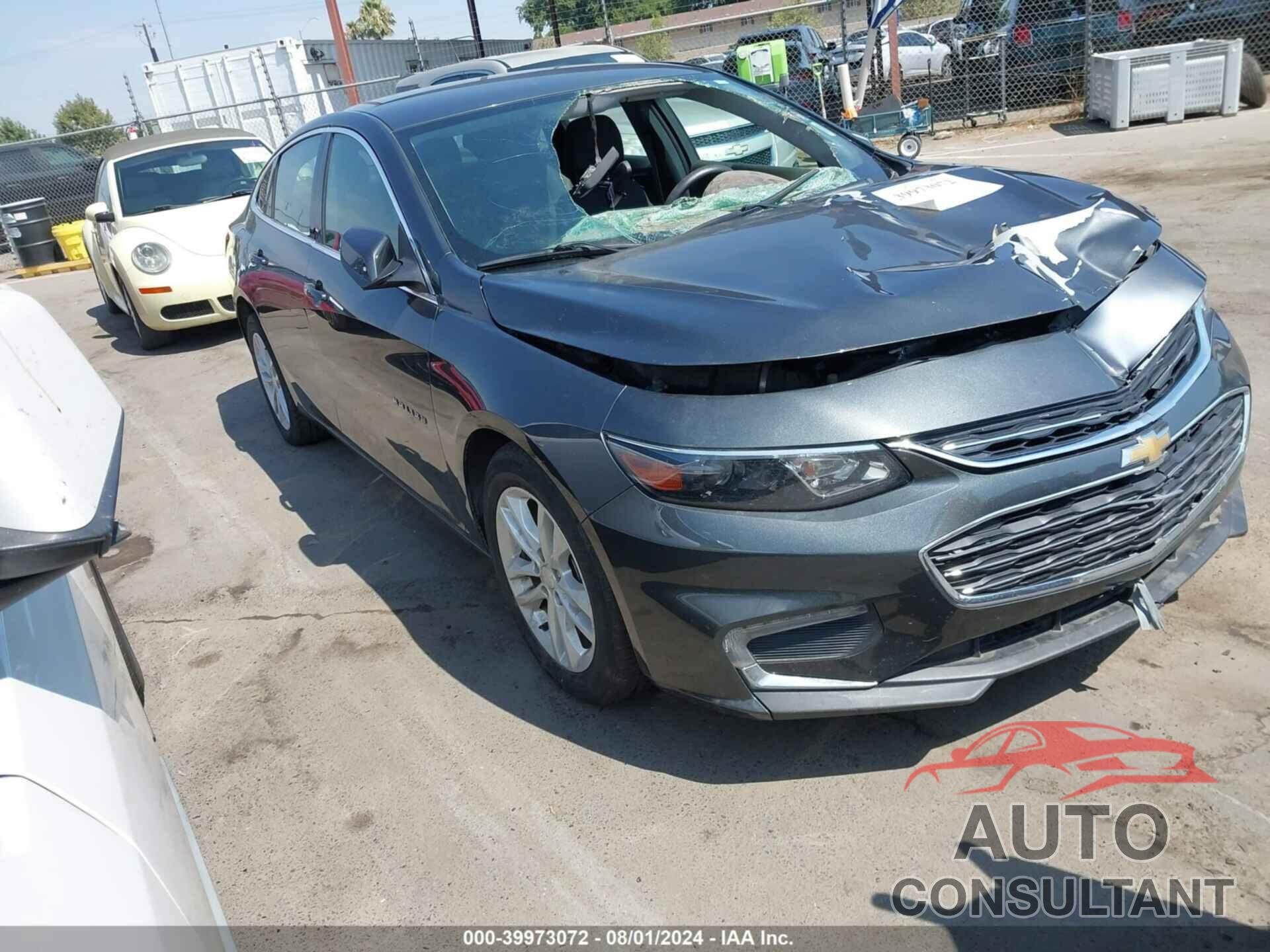 CHEVROLET MALIBU 2017 - 1G1ZE5ST3HF128974