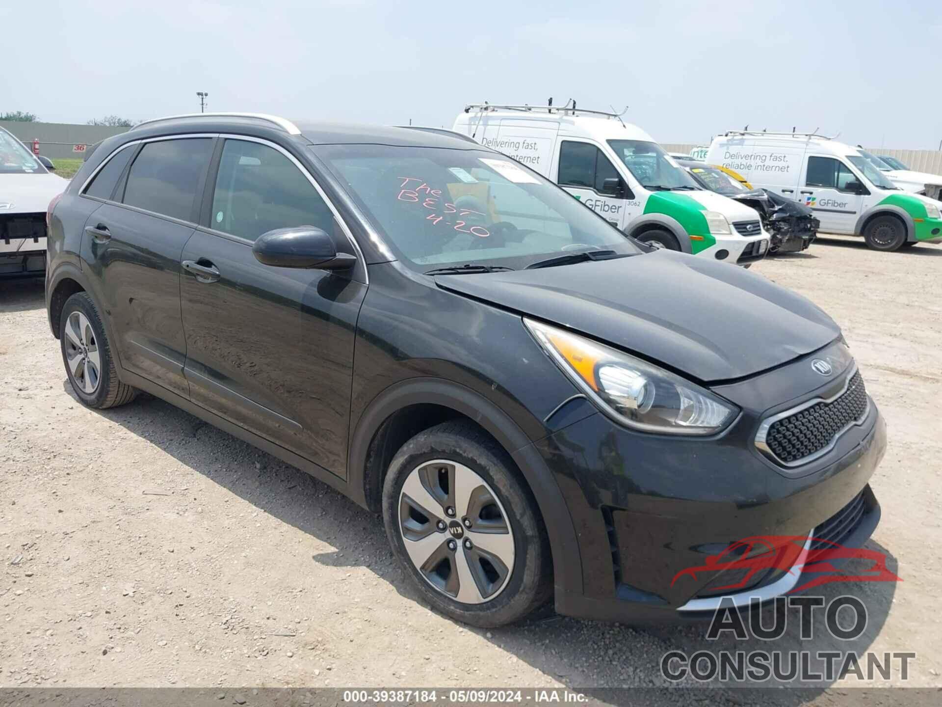 KIA NIRO 2019 - KNDCB3LCXK5233582