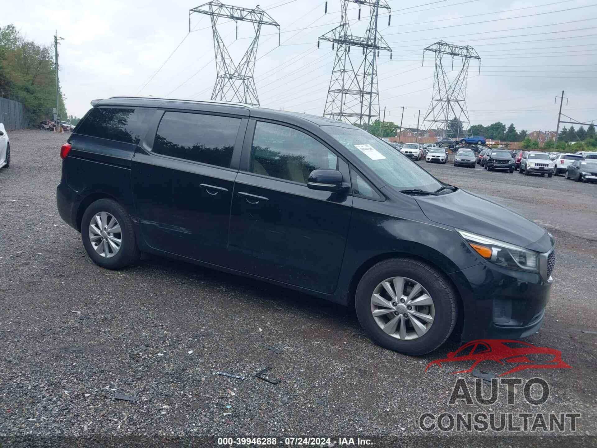 KIA SEDONA 2016 - KNDMB5C11G6160893