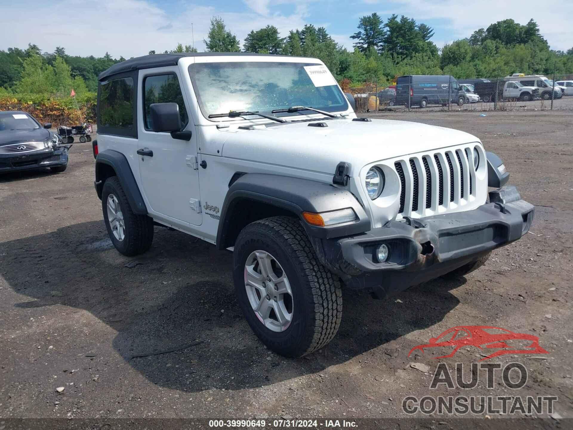 JEEP WRANGLER 2019 - 1C4GJXAG0KW583315