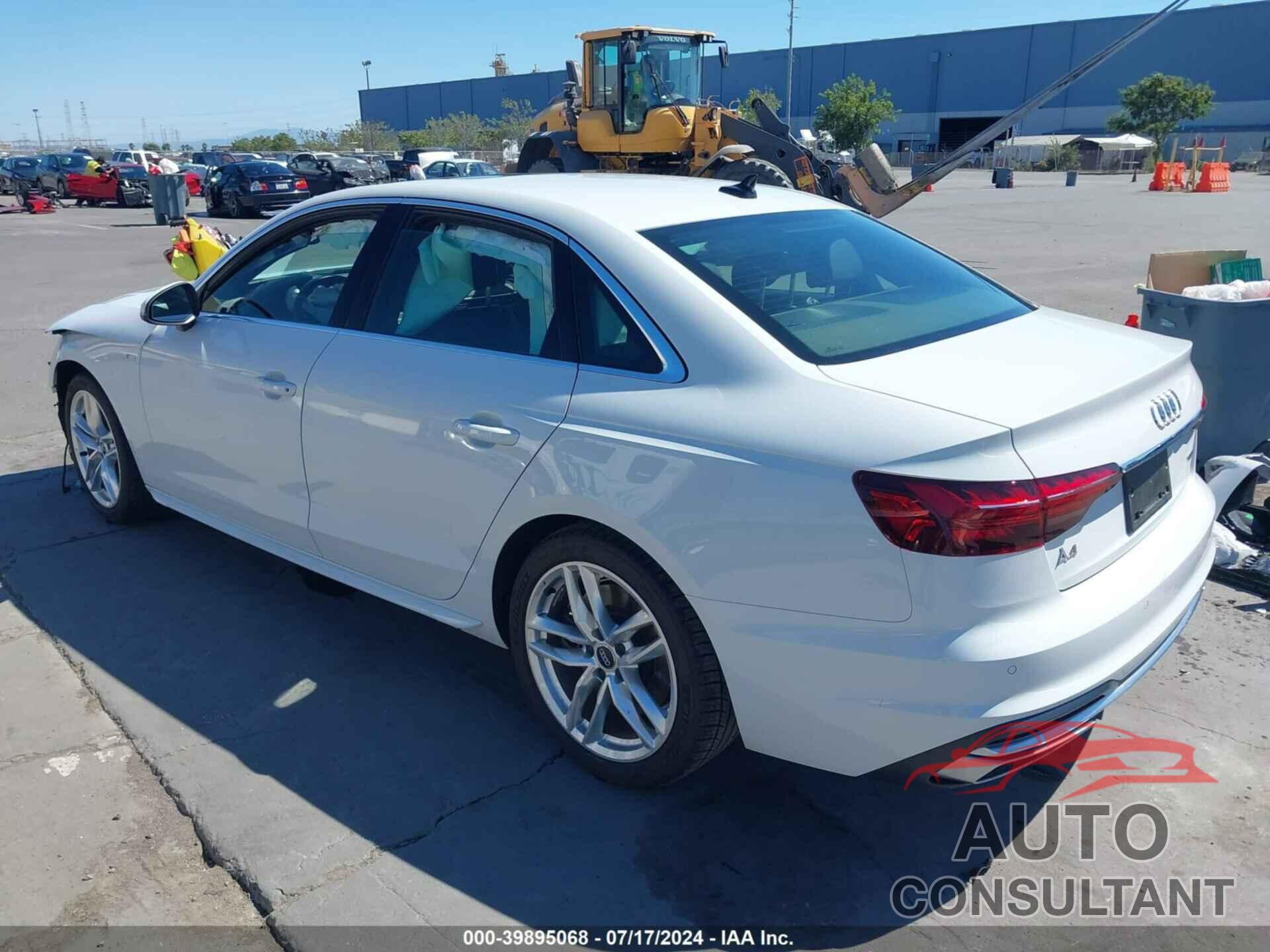 AUDI A4 2021 - WAUEAAF44MN006148