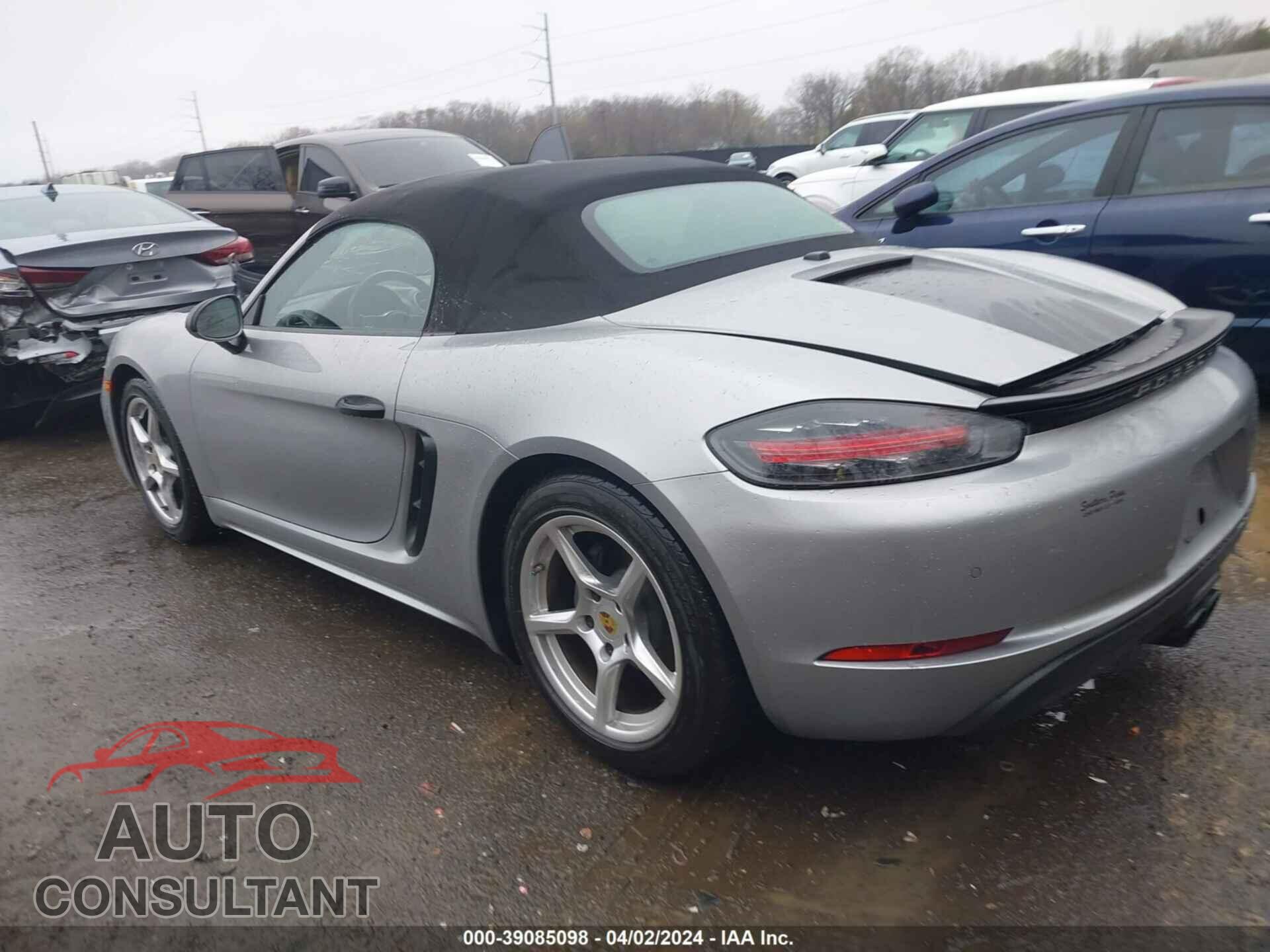 PORSCHE 718 BOXSTER 2018 - WP0CA2A87JS211129