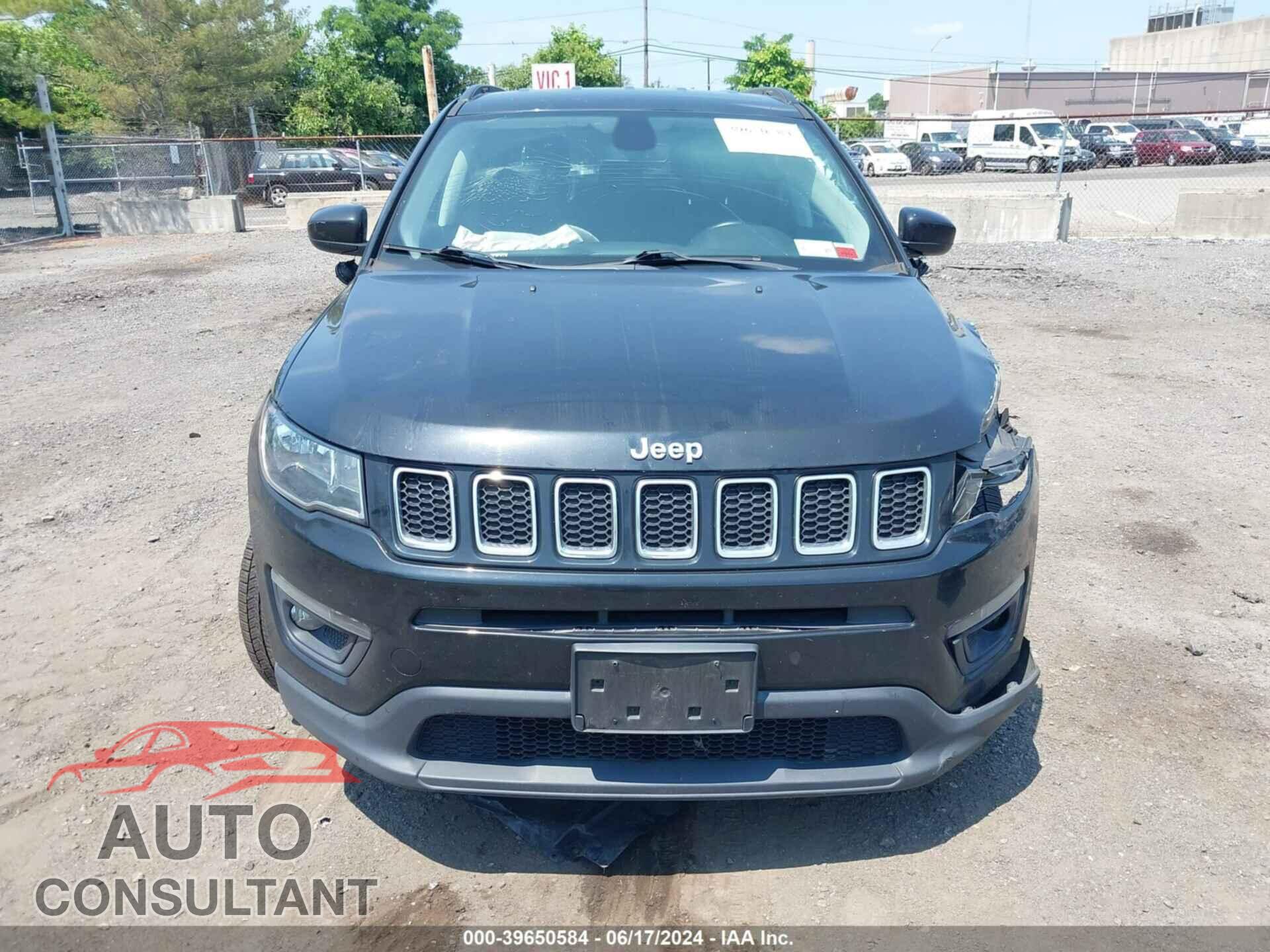 JEEP COMPASS 2019 - 3C4NJDBB8KT647227