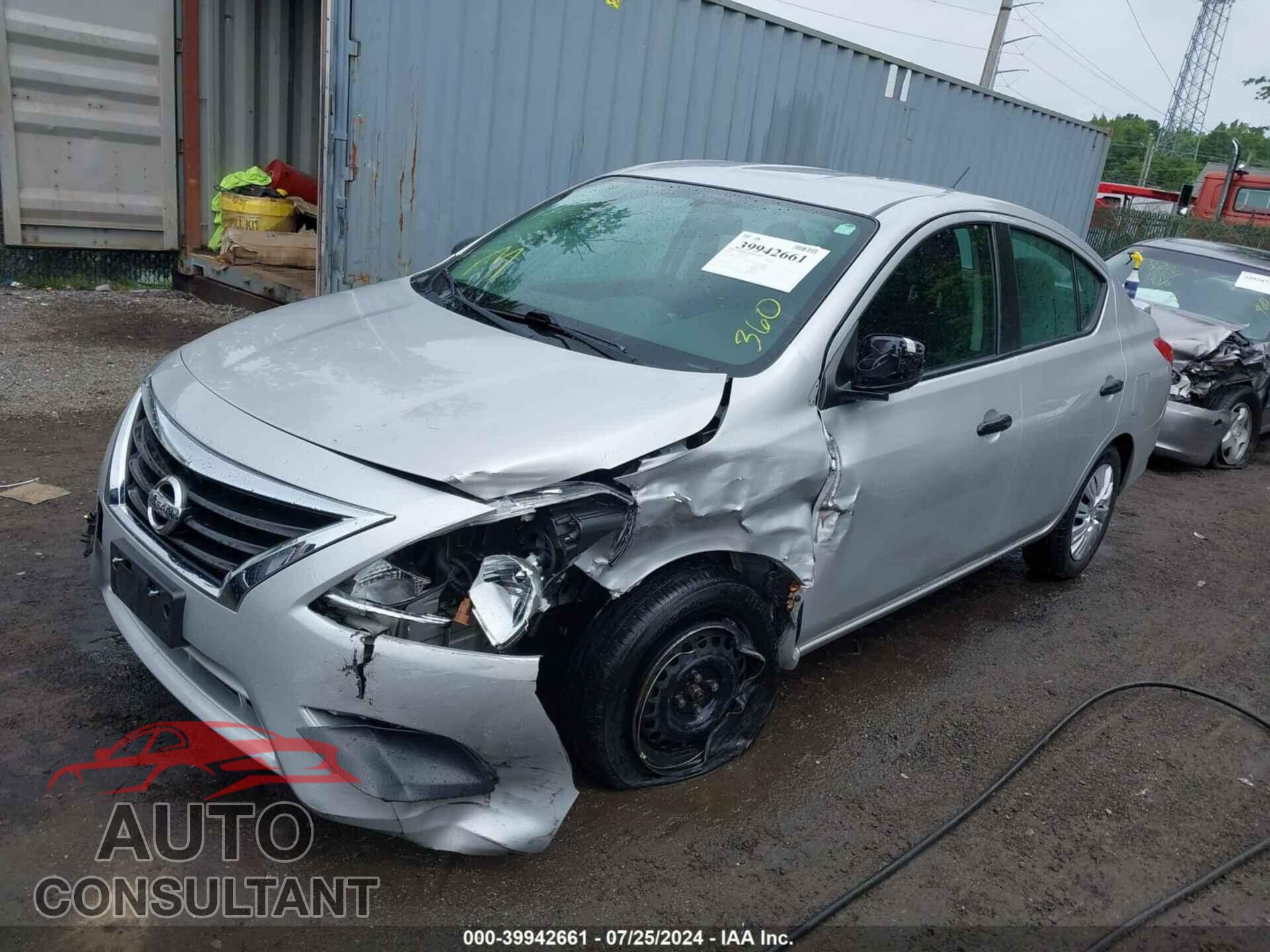 NISSAN VERSA 2019 - 3N1CN7AP3KL863662