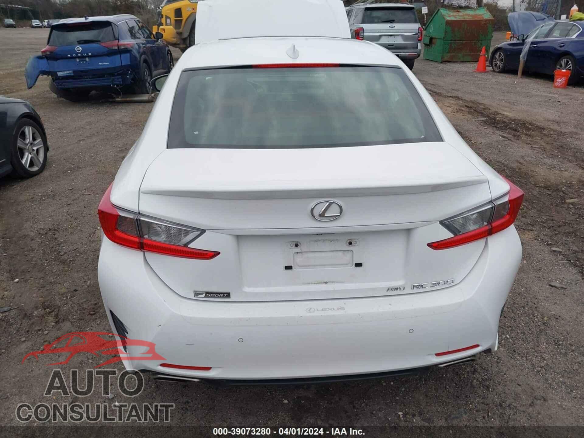 LEXUS RC 2016 - JTHSM5BC2G5001048