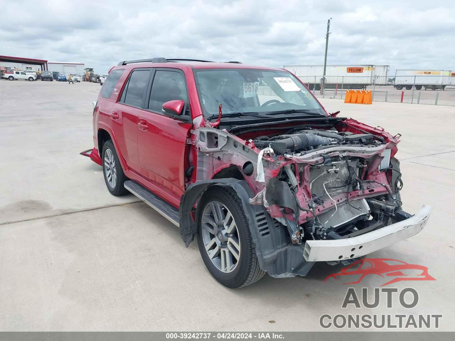 TOYOTA 4RUNNER 2022 - JTEAU5JR8N5276581