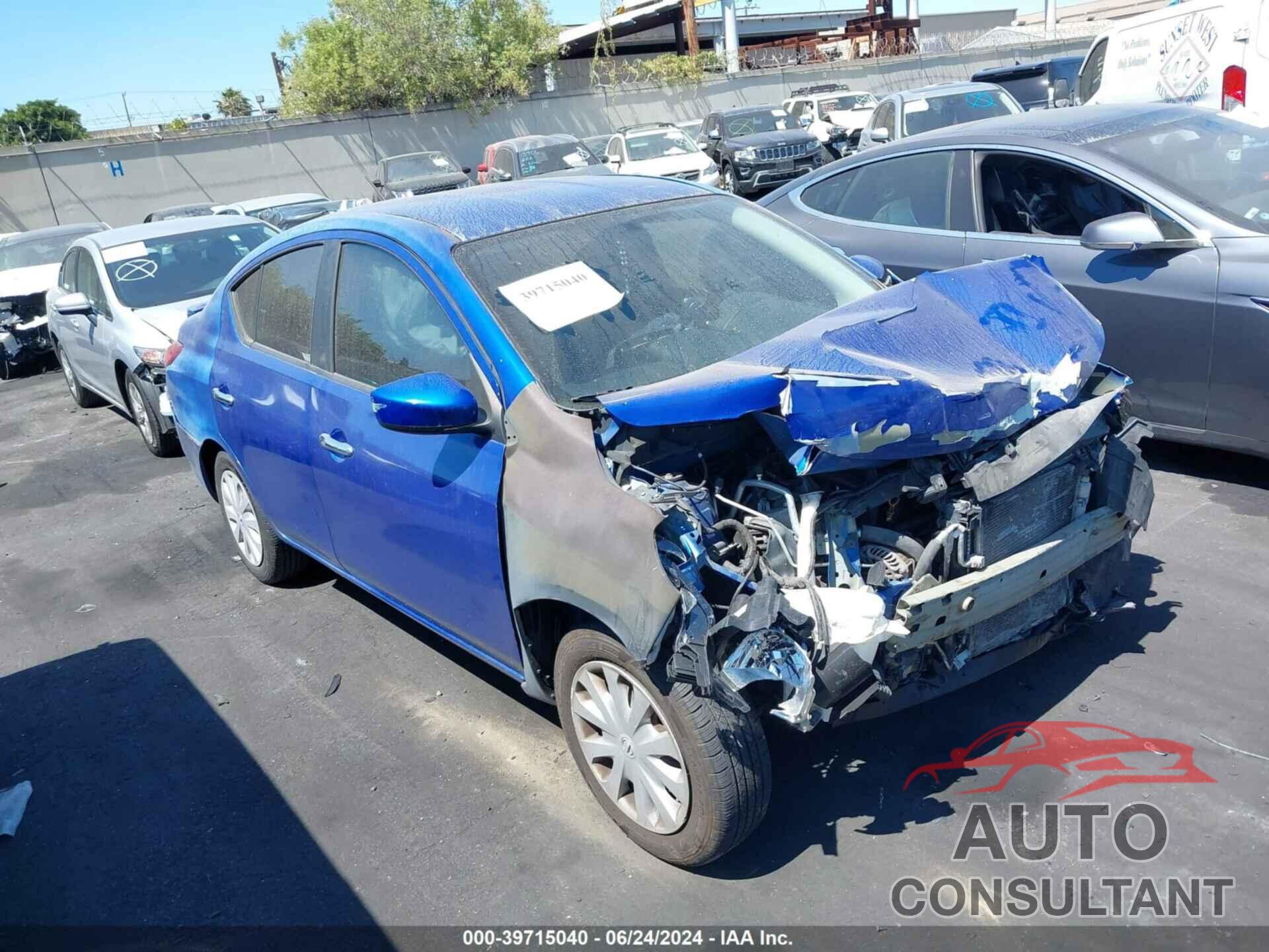 NISSAN VERSA 2016 - 3N1CN7AP9GL803604