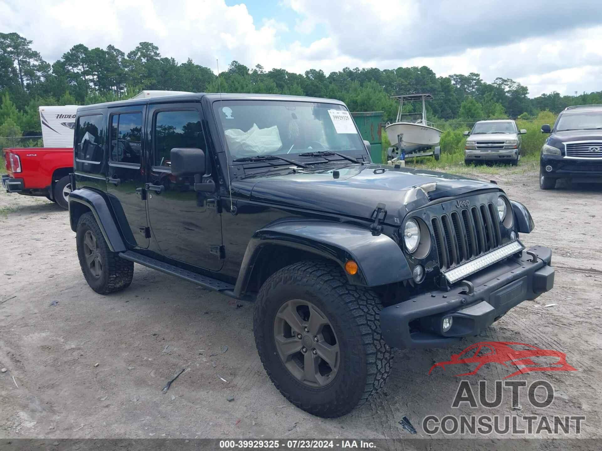 JEEP WRANGLER JK UNLIMITED 2018 - 1C4BJWDG5JL892553