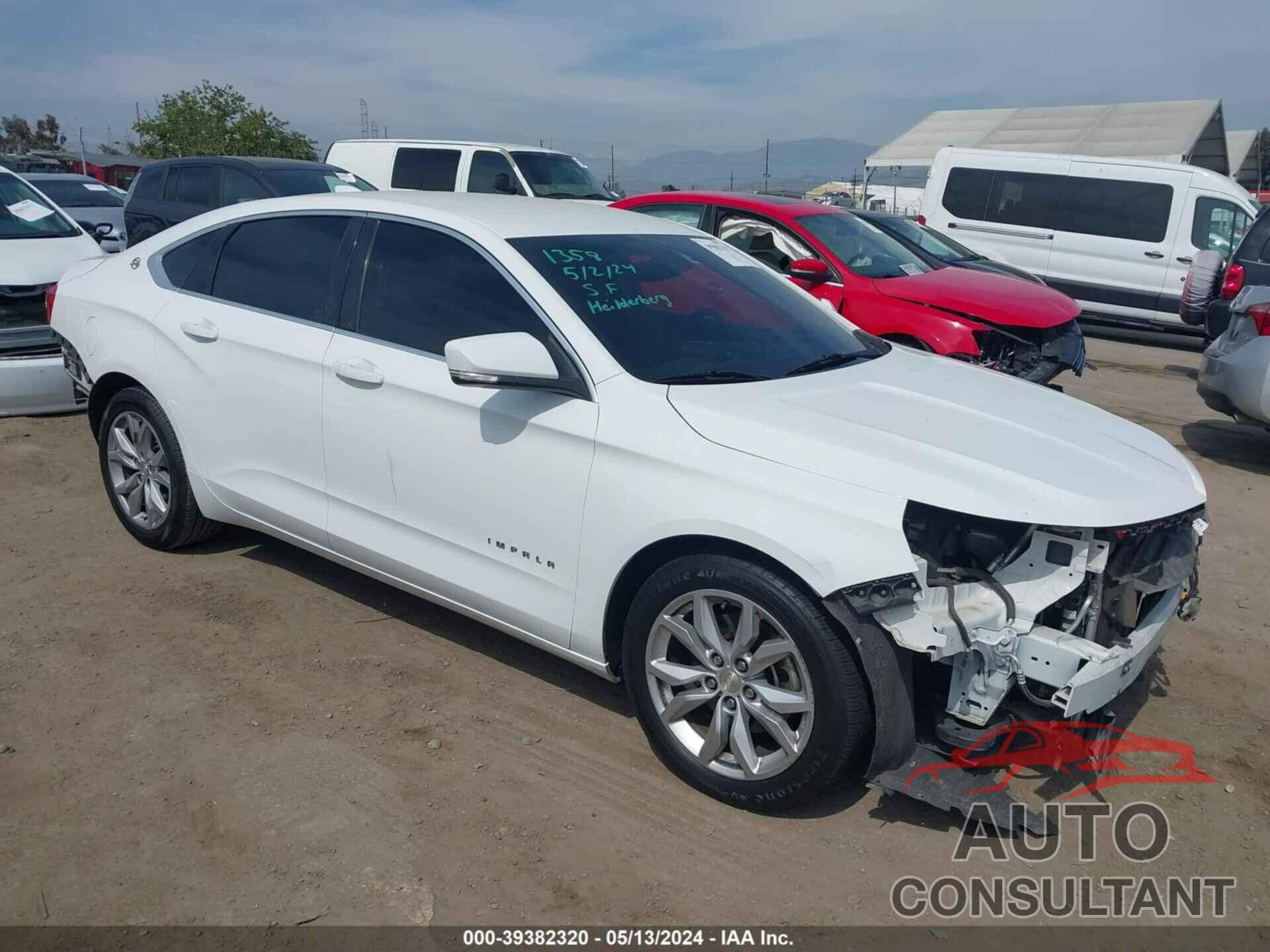 CHEVROLET IMPALA 2016 - 2G1105SA4G9105107