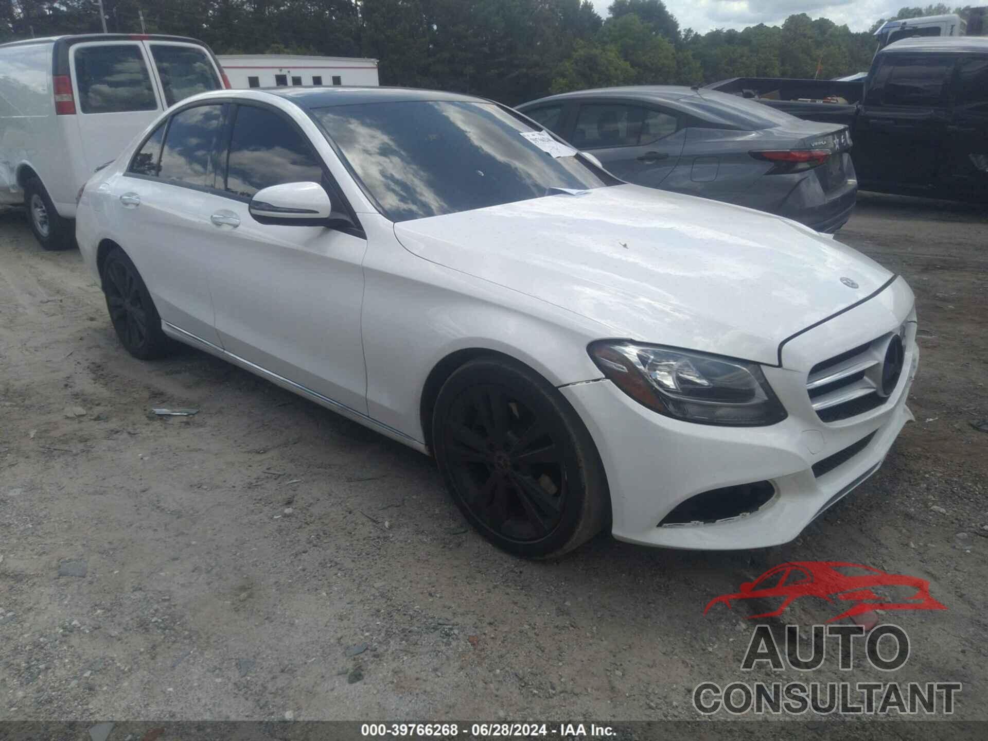 MERCEDES-BENZ C 300 2018 - WDDWF4JB4JR409928