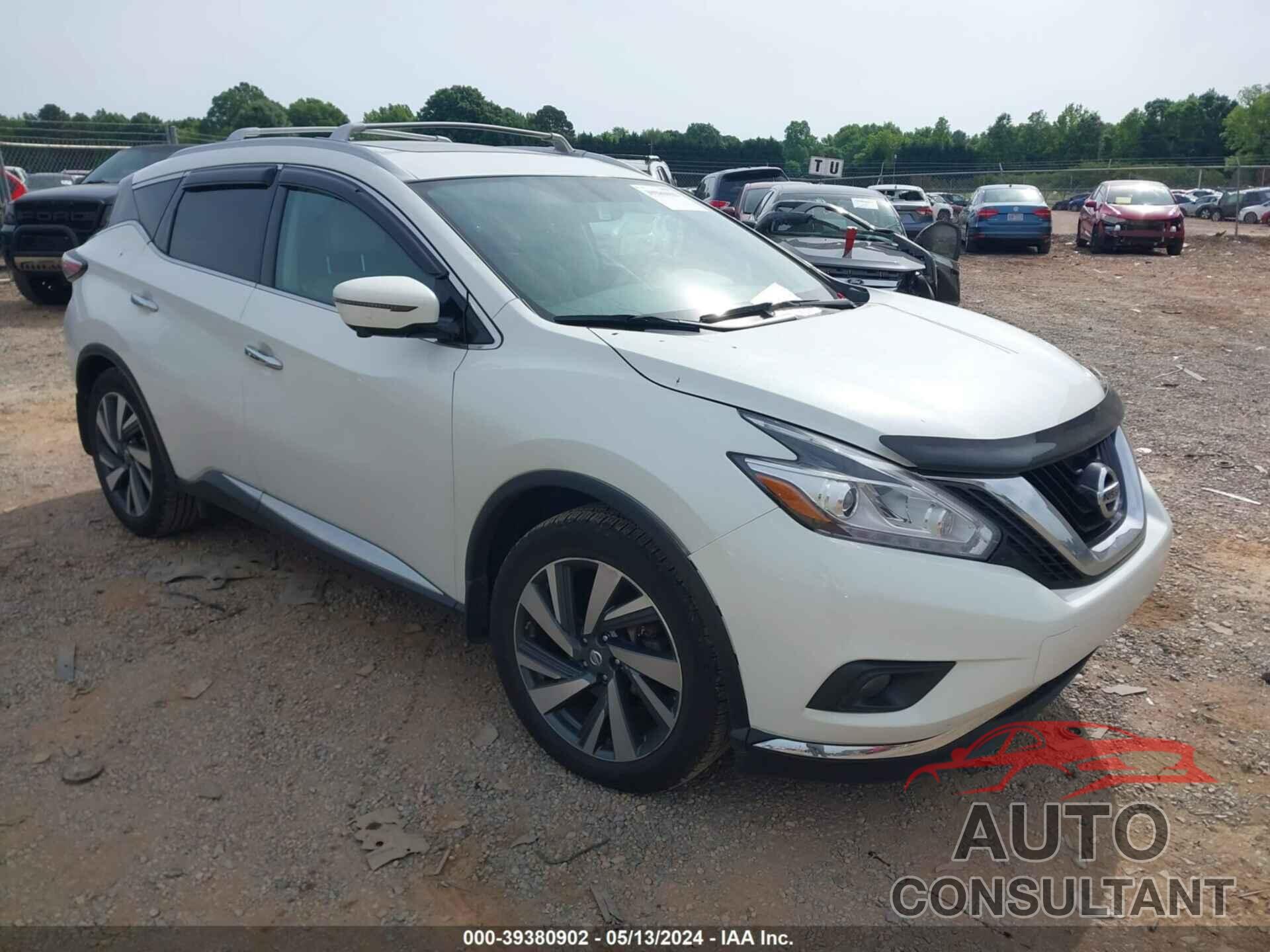 NISSAN MURANO 2016 - 5N1AZ2MH0GN169353