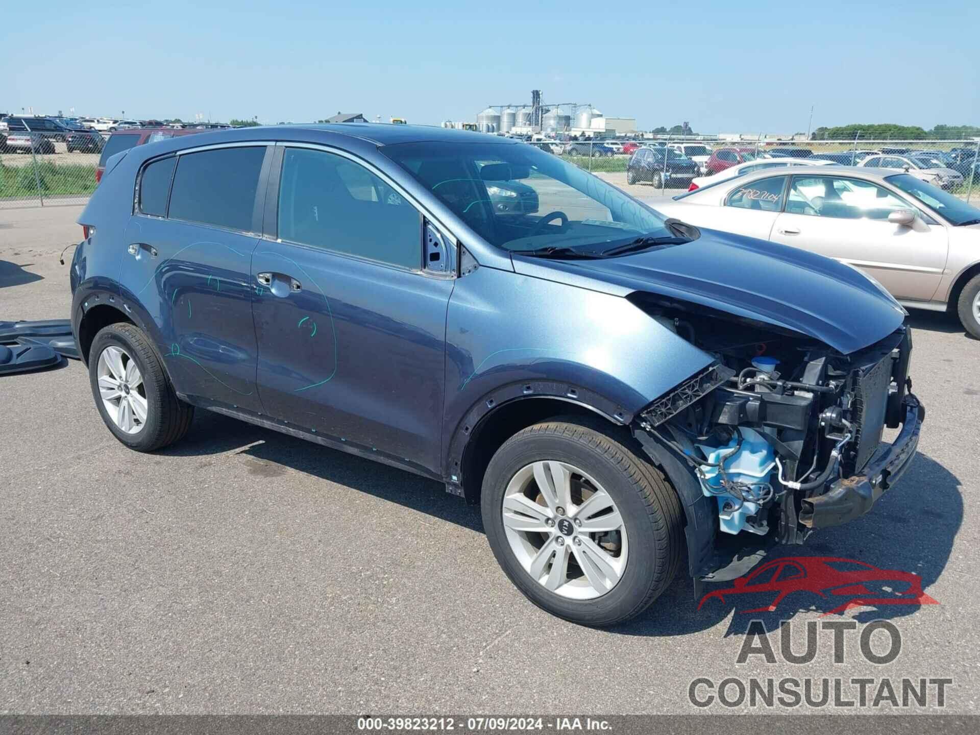 KIA SPORTAGE 2019 - KNDPMCAC3K7604309