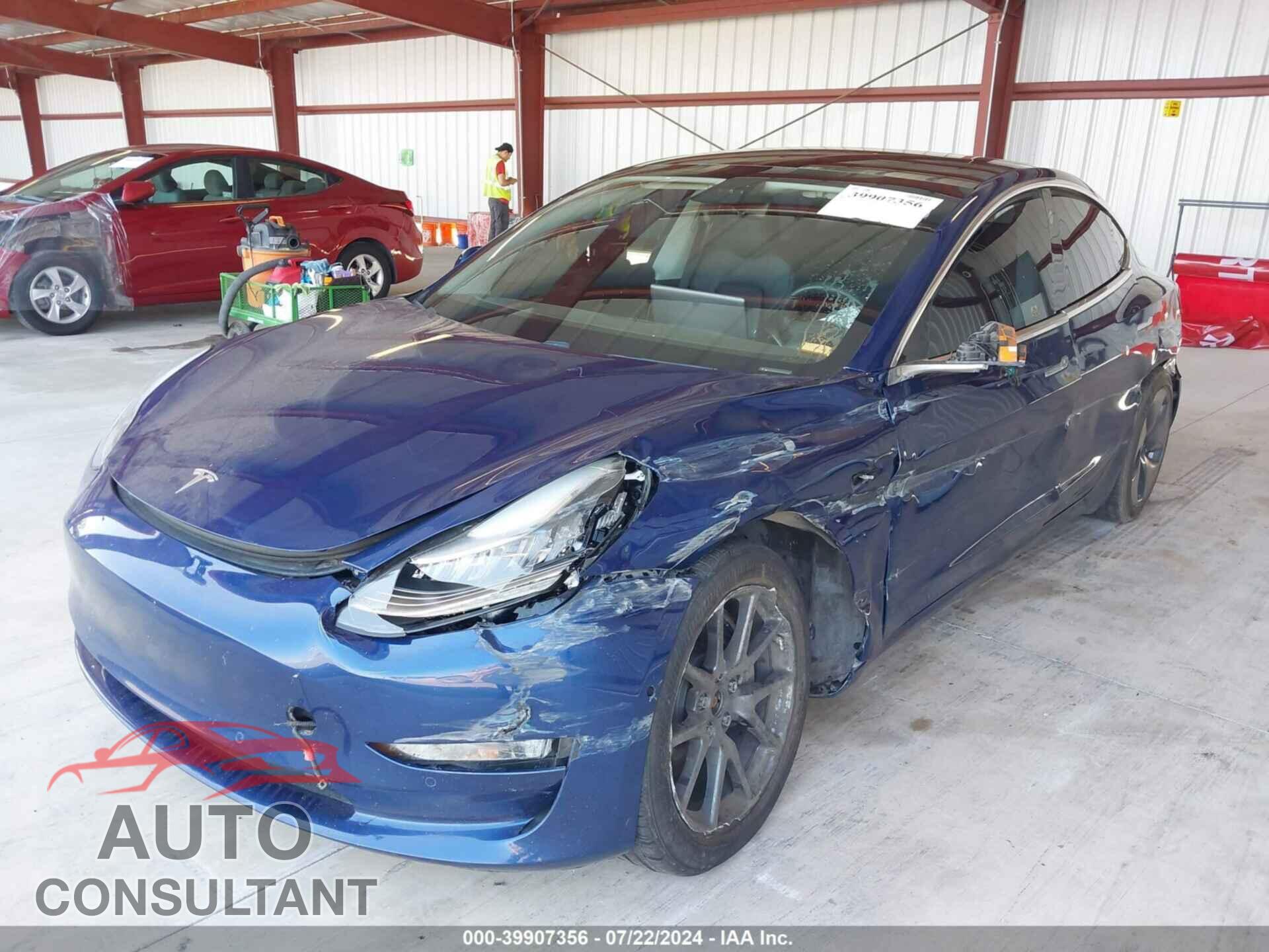 TESLA MODEL 3 2019 - 5YJ3E1EB6KF533408