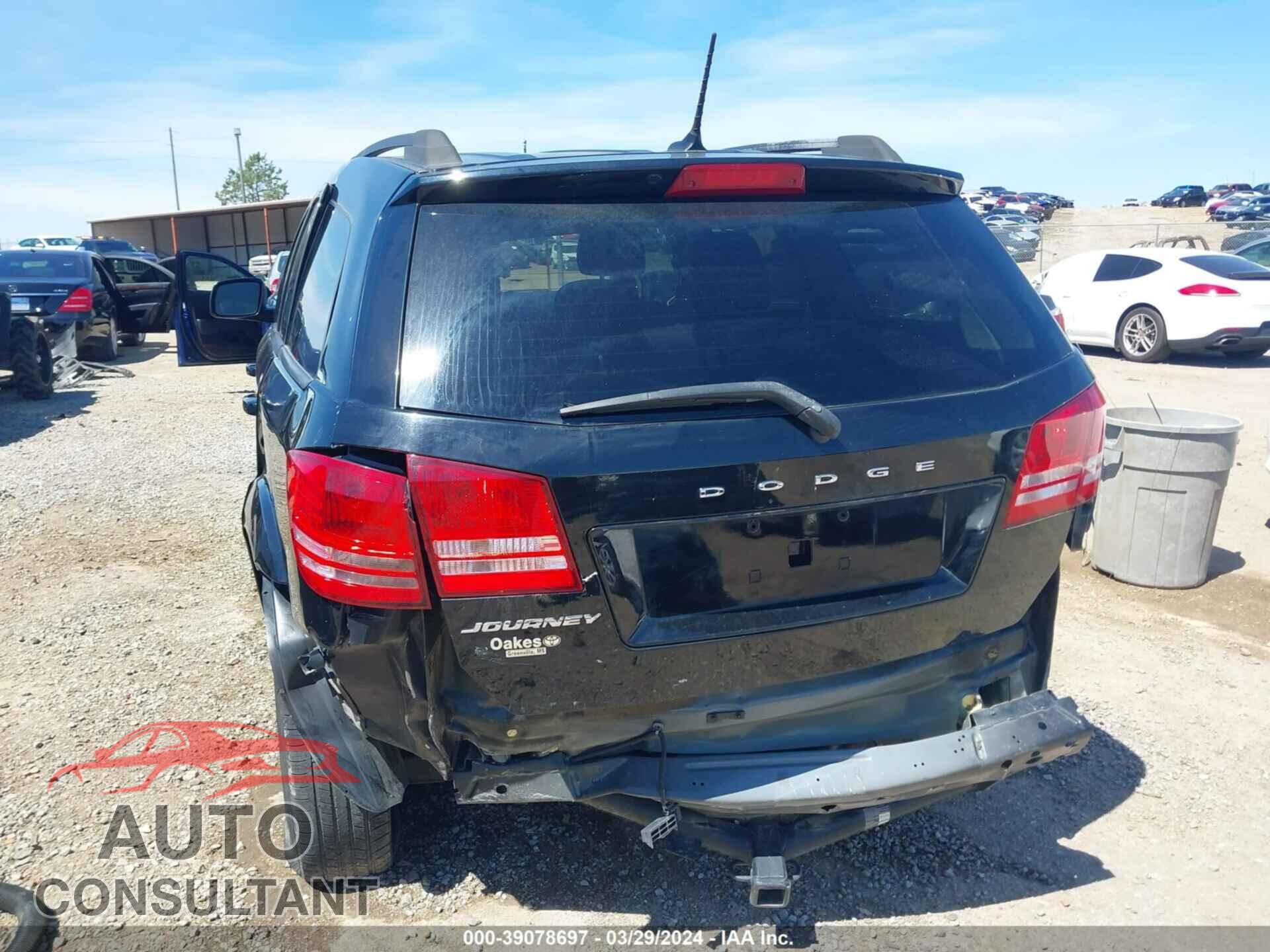 DODGE JOURNEY 2017 - 3C4PDCAB8HT581332
