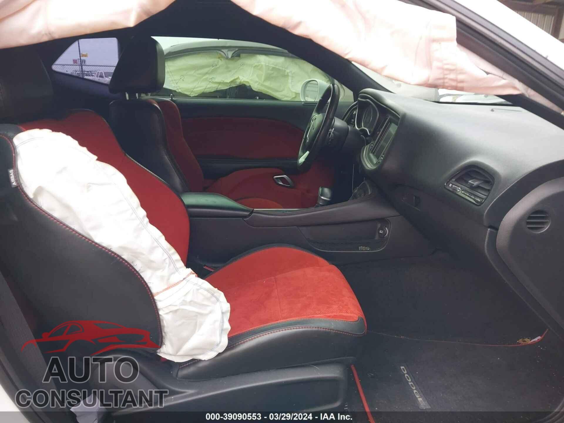 DODGE CHALLENGER 2016 - 2C3CDZFJ6GH322996