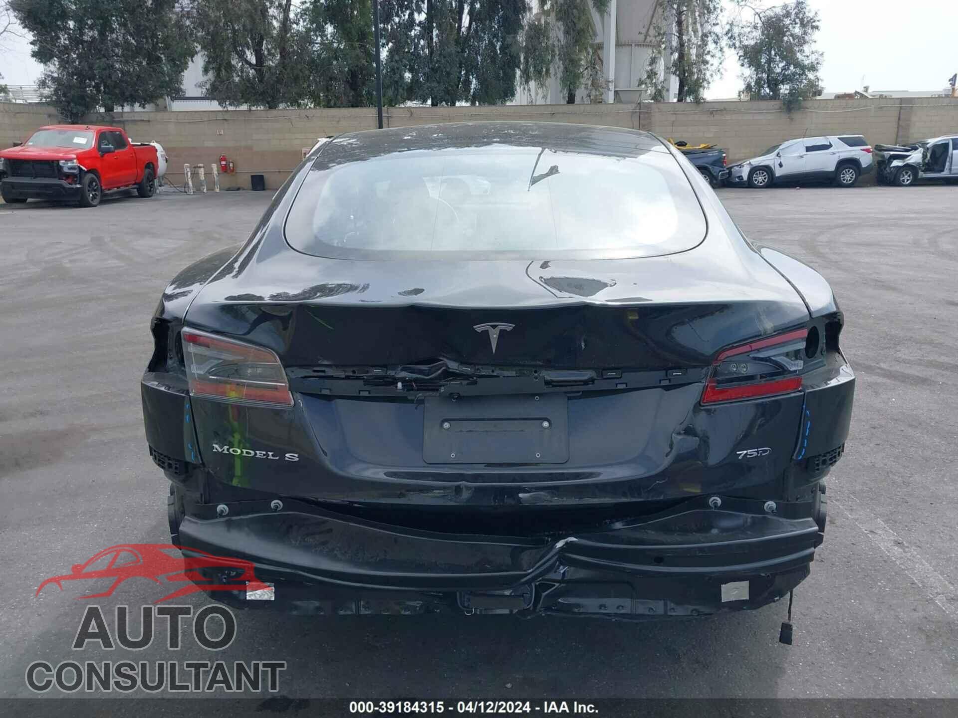 TESLA MODEL S 2017 - 5YJSA1E24HF192431