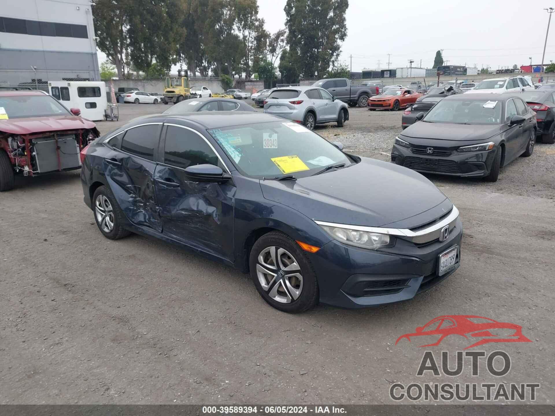 HONDA CIVIC 2017 - 2HGFC2F52HH573409