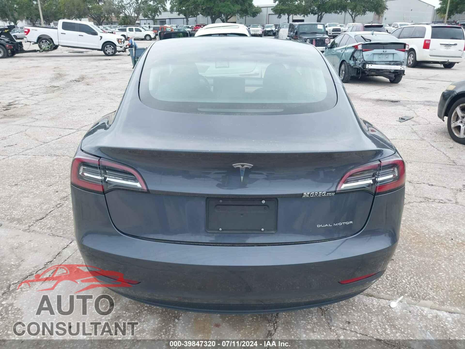 TESLA MODEL 3 2020 - 5YJ3E1EA4LF792259