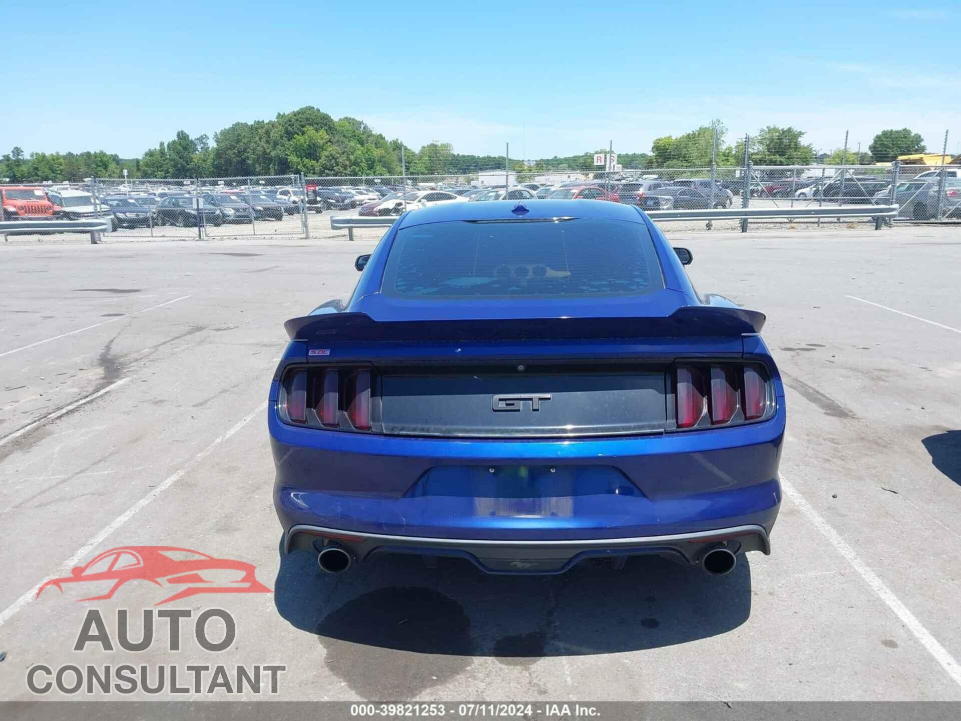 FORD MUSTANG 2016 - 1FA6P8CF3G5228095