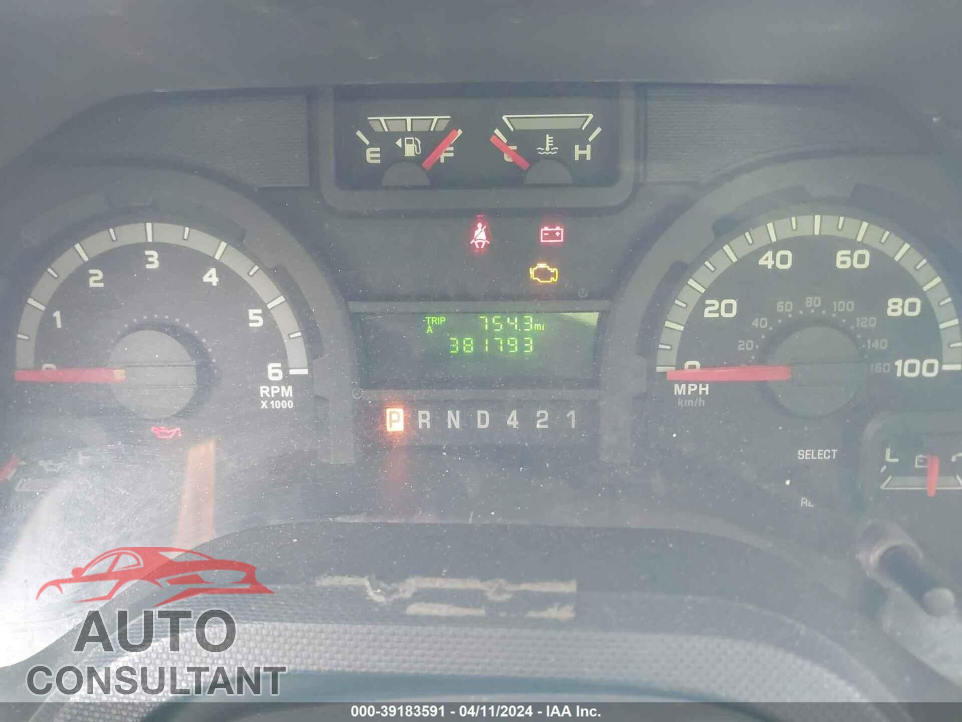 FORD E-450 CUTAWAY 2016 - 1FDFE4FS6GDC45301