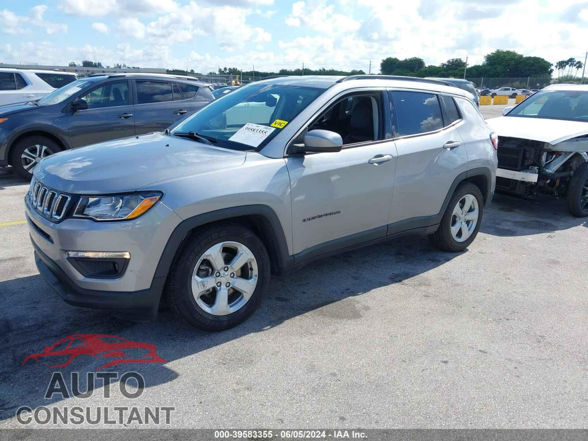 JEEP COMPASS 2019 - 3C4NJCBB4KT652242
