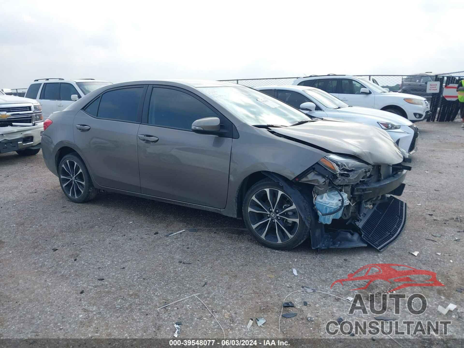 TOYOTA COROLLA 2018 - 5YFBURHE3JP763980
